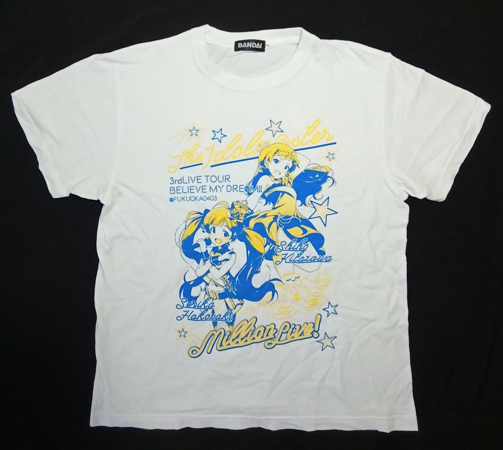 Anime THE IDOLMASTER million live shirt anime japan bandai Size US M / EU 48-50 / 2 - 1 Thumbnail