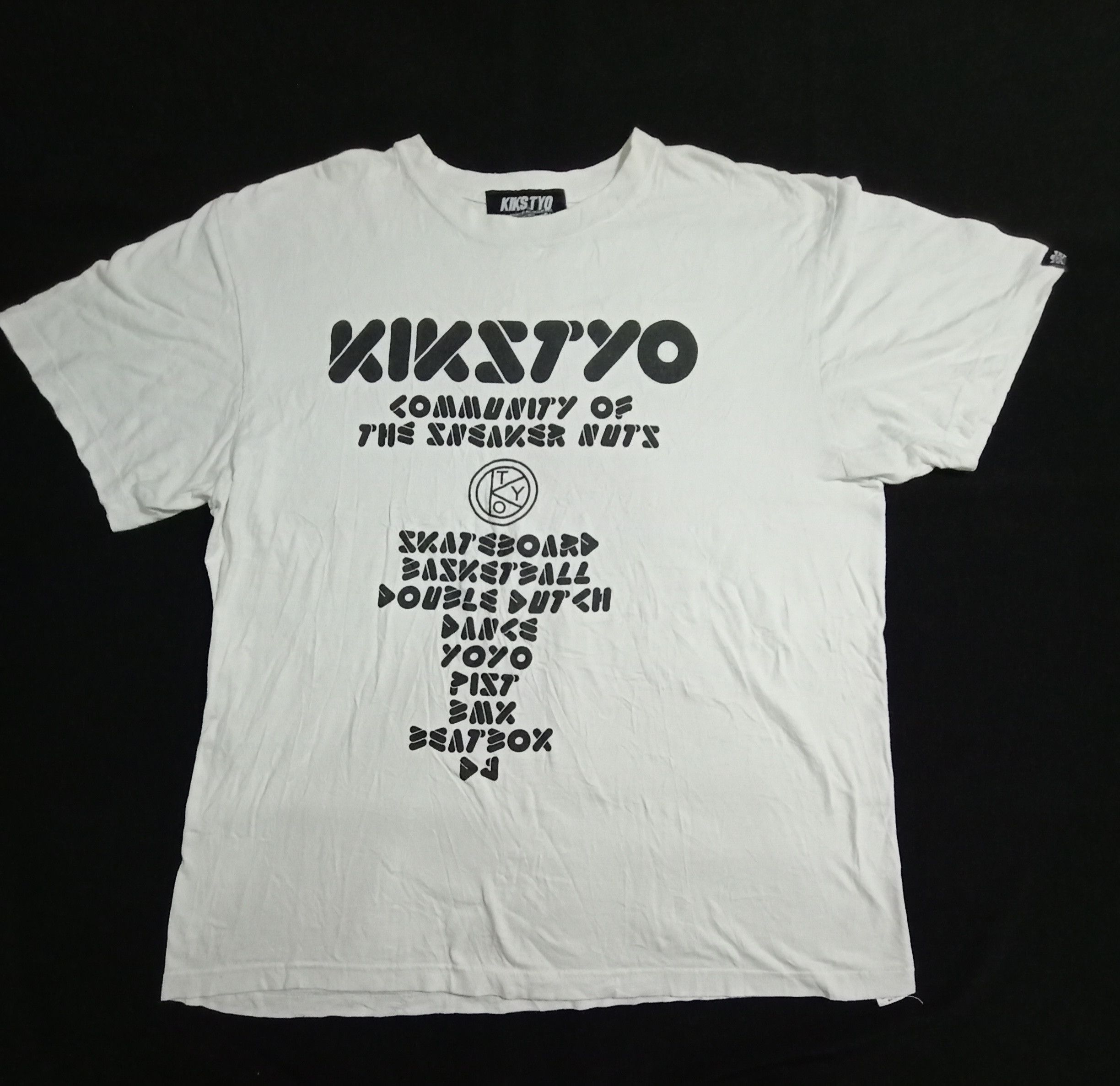 Japanese Brand KIKS TYO Community Of Sneaker Nuts Bmx Skate Size US L / EU 52-54 / 3 - 1 Thumbnail
