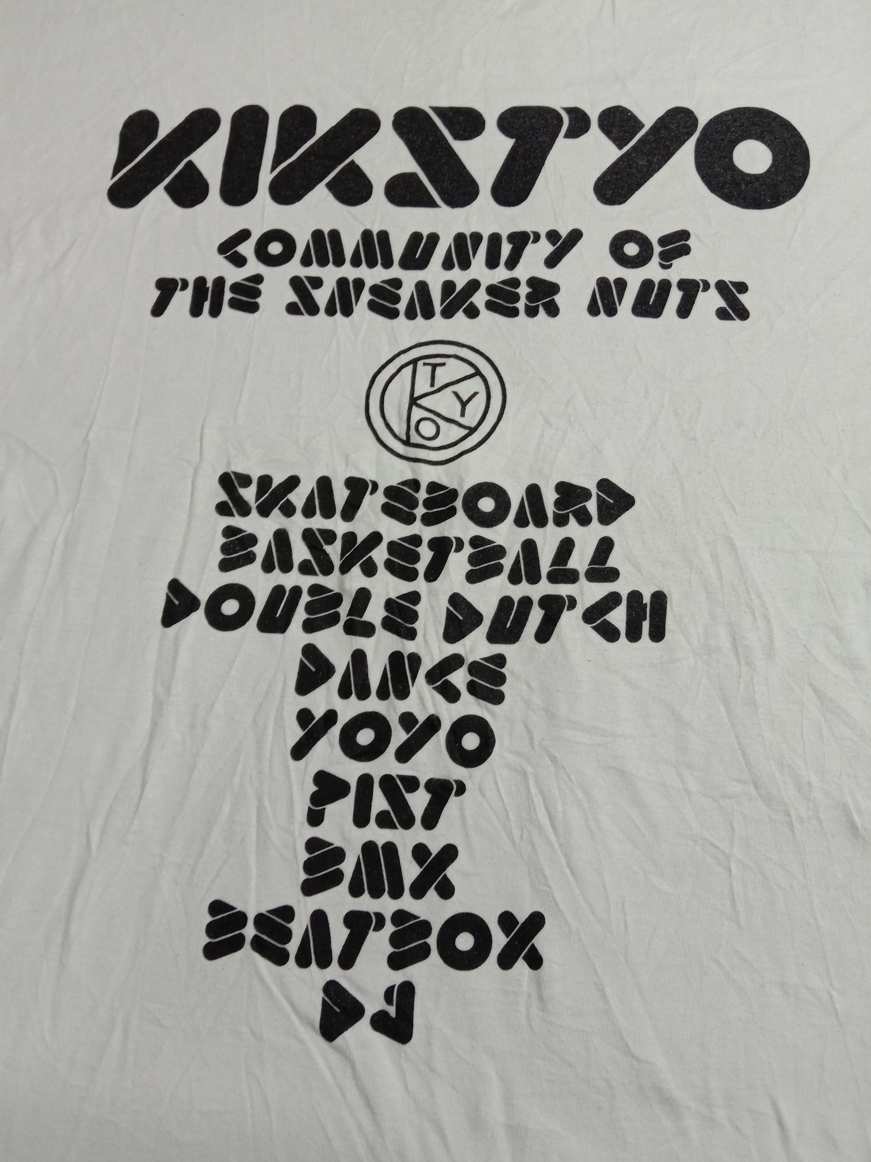 Japanese Brand KIKS TYO Community Of Sneaker Nuts Bmx Skate Size US L / EU 52-54 / 3 - 2 Thumbnail