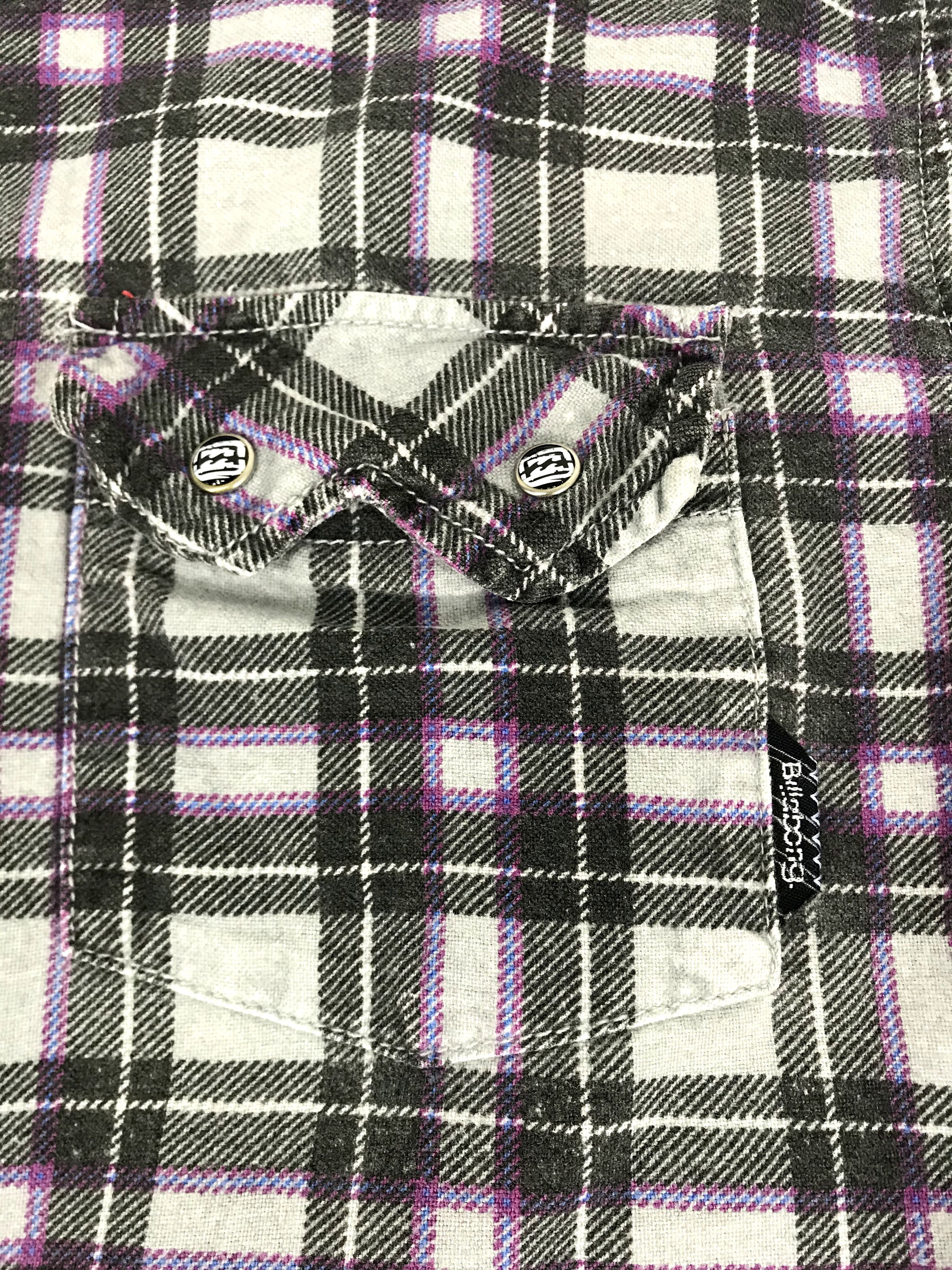 Billabong Vintage Style Billabong Western Flannel Shirt Snap Button Size US L / EU 52-54 / 3 - 3 Thumbnail