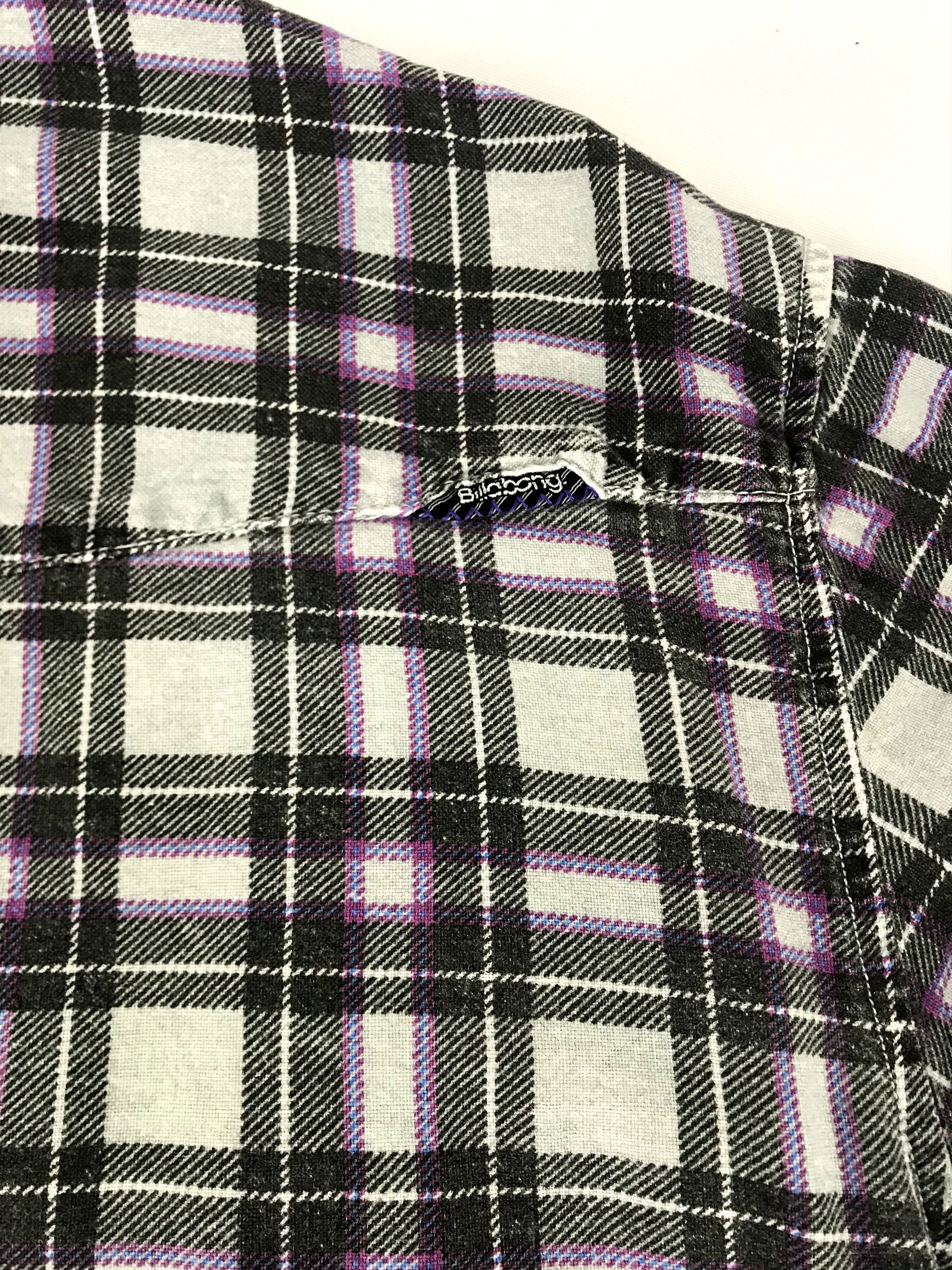 Billabong Vintage Style Billabong Western Flannel Shirt Snap Button Size US L / EU 52-54 / 3 - 8 Thumbnail