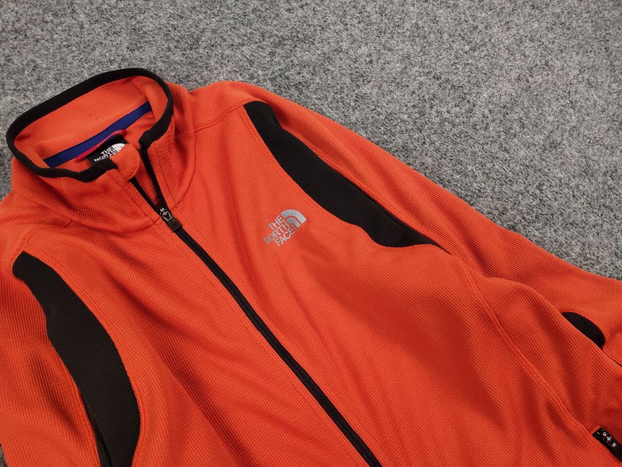The North Face Vintage The North Face Polartec Light Orange Zip Jacket Size US M / EU 48-50 / 2 - 12 Thumbnail