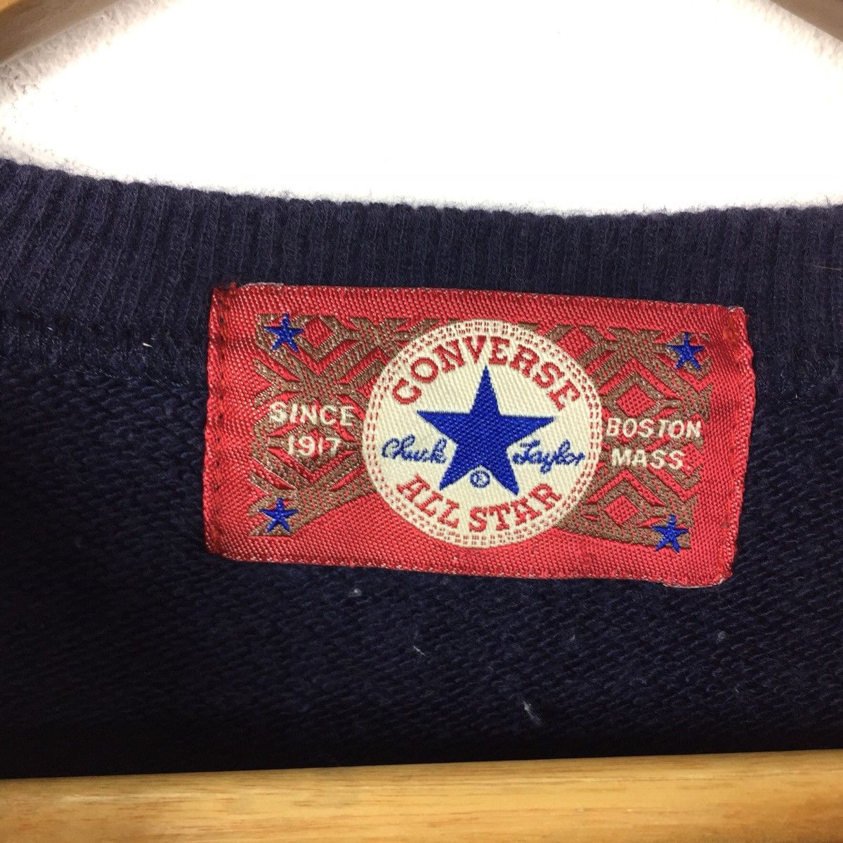 Converse Converse sweatshirt casual jumper pullover Size US M / EU 48-50 / 2 - 2 Thumbnail