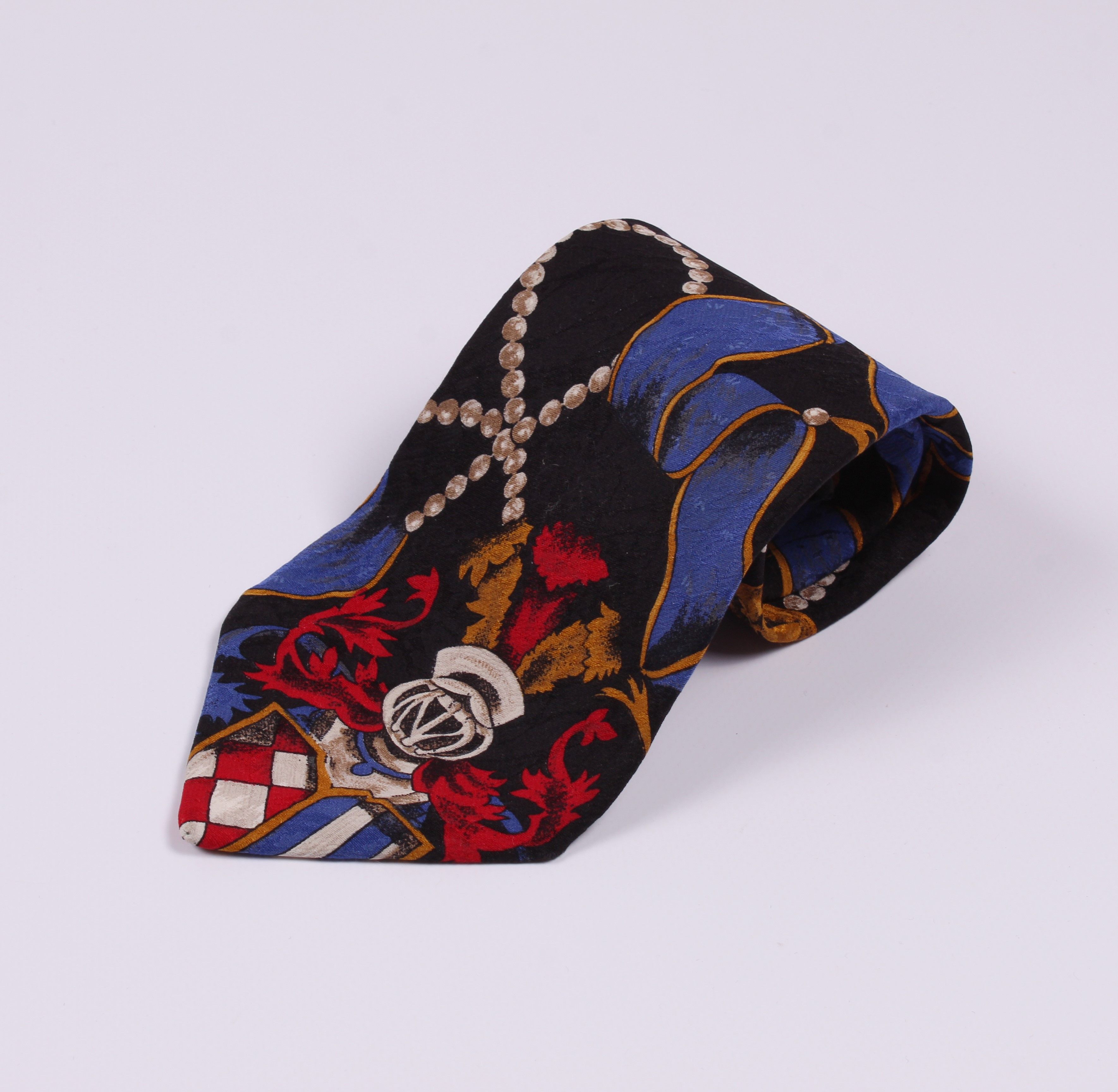 Pal Zileri Pal Zileri Printed Silk Tie Size ONE SIZE - 1 Thumbnail