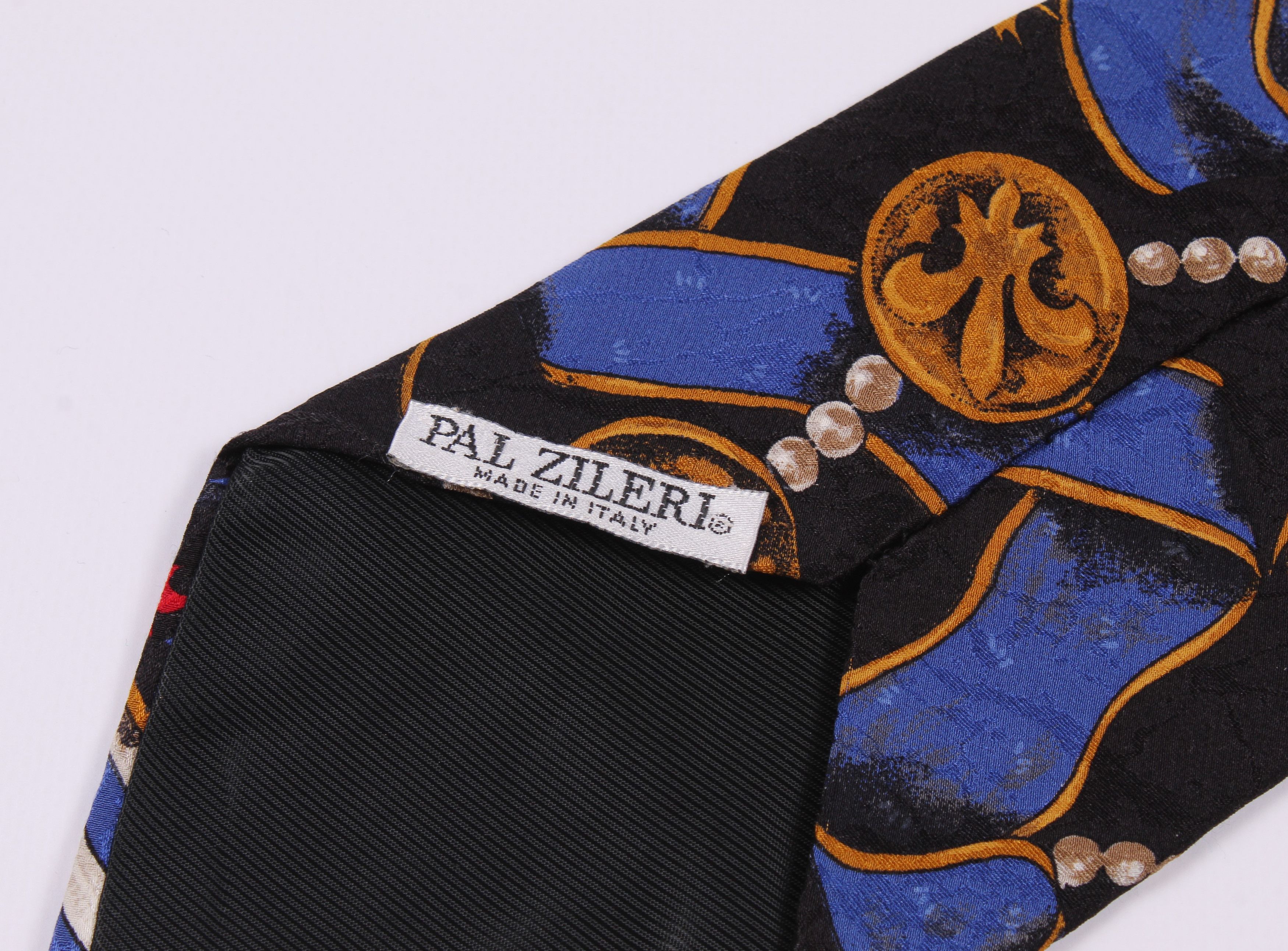 Pal Zileri Pal Zileri Printed Silk Tie Size ONE SIZE - 3 Thumbnail