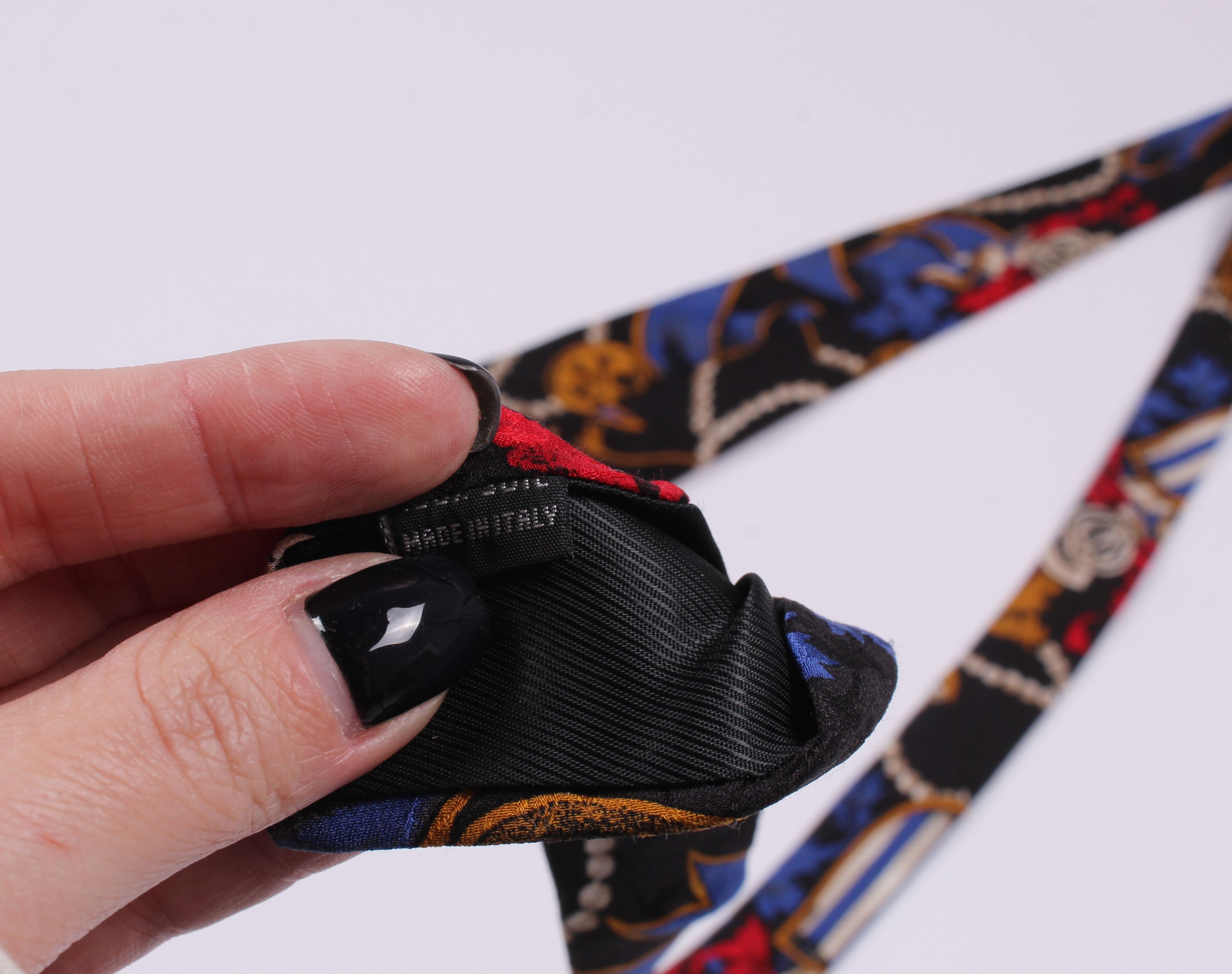 Pal Zileri Pal Zileri Printed Silk Tie Size ONE SIZE - 5 Thumbnail