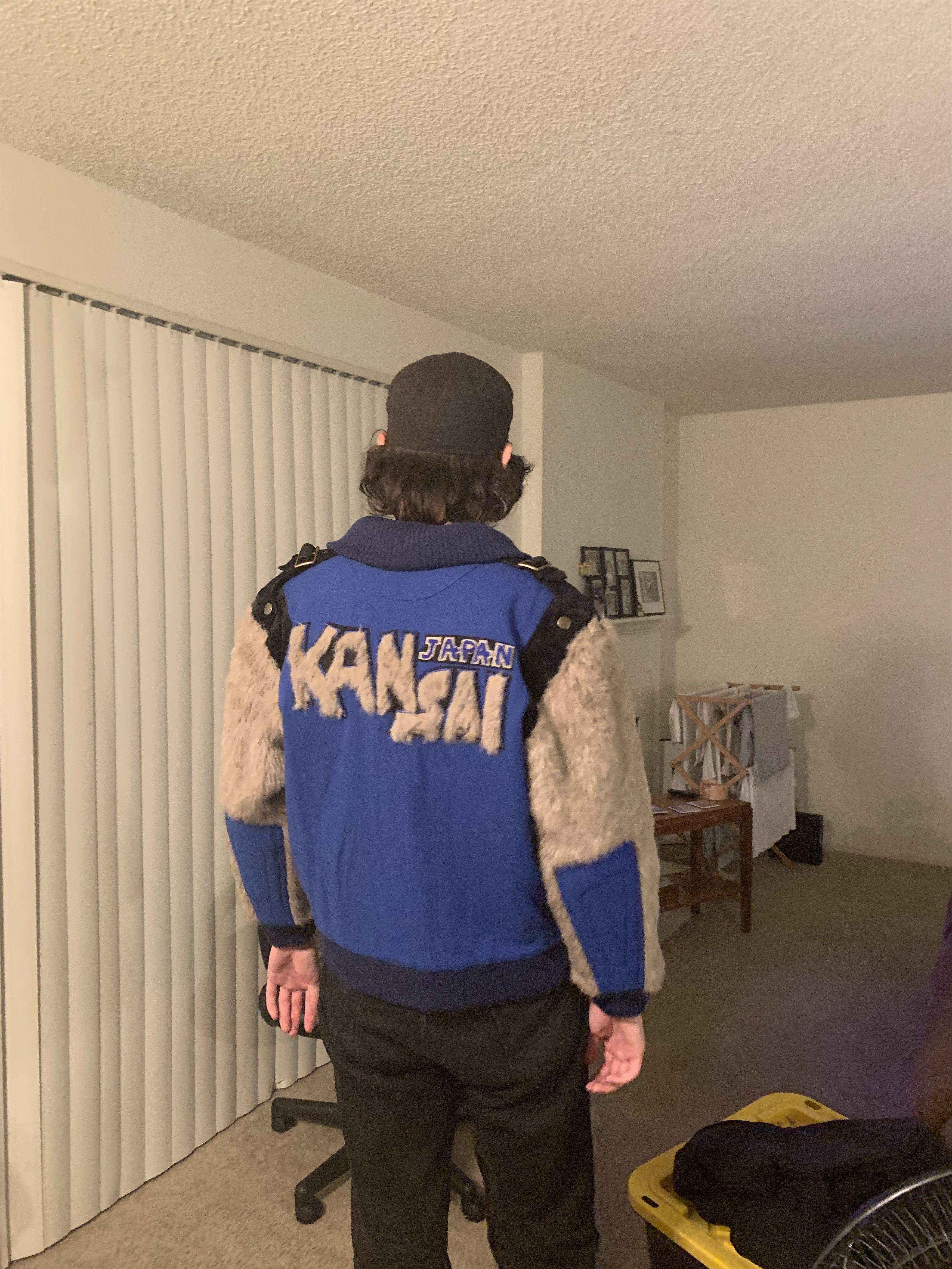 Japanese Brand × Kansai Yamamoto × Vintage Vintage Kansai Yamamoto Varsity Jacket Size US M / EU 48-50 / 2 - 8 Thumbnail