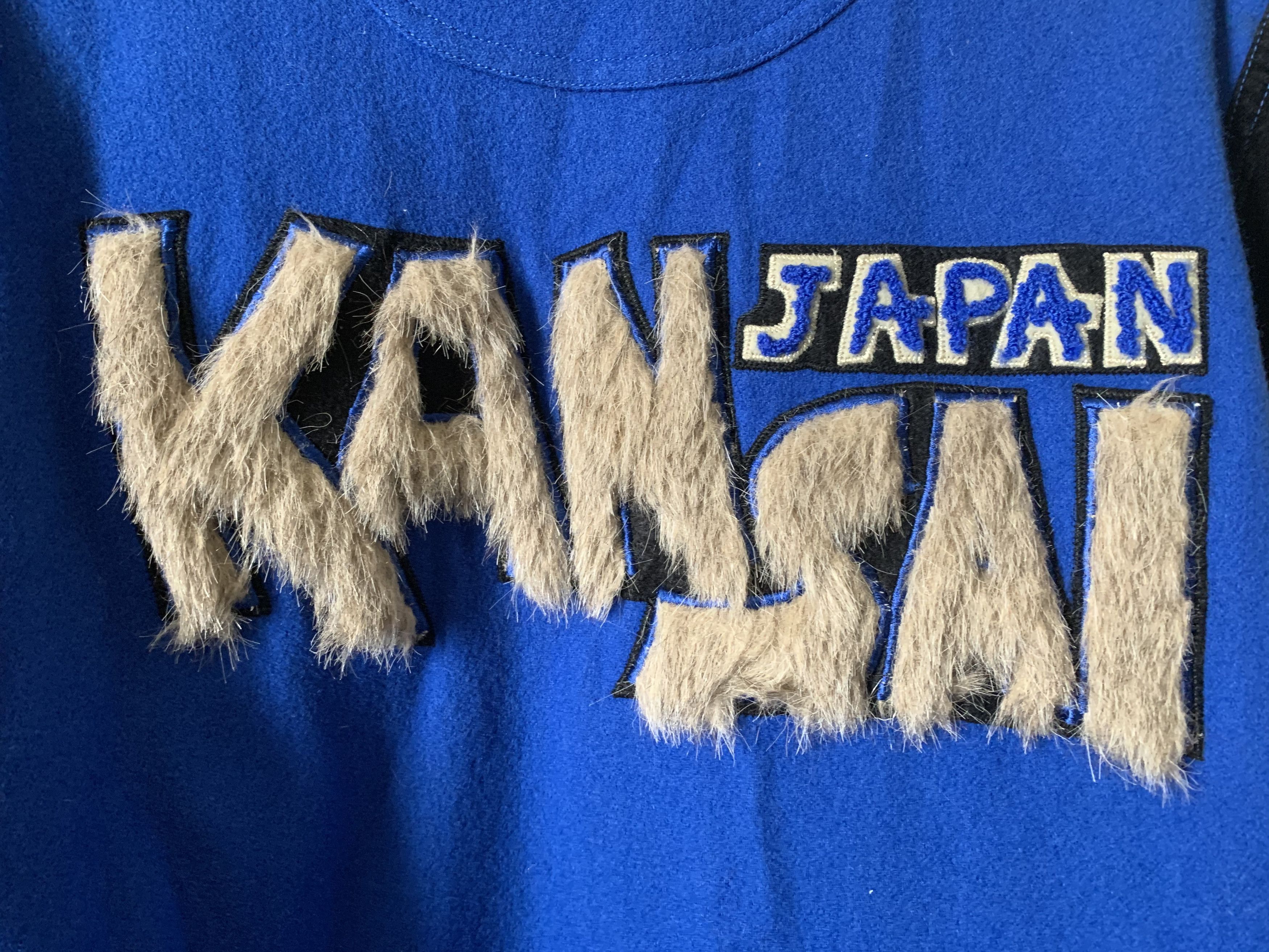 Japanese Brand × Kansai Yamamoto × Vintage Vintage Kansai Yamamoto Varsity Jacket Size US M / EU 48-50 / 2 - 4 Thumbnail