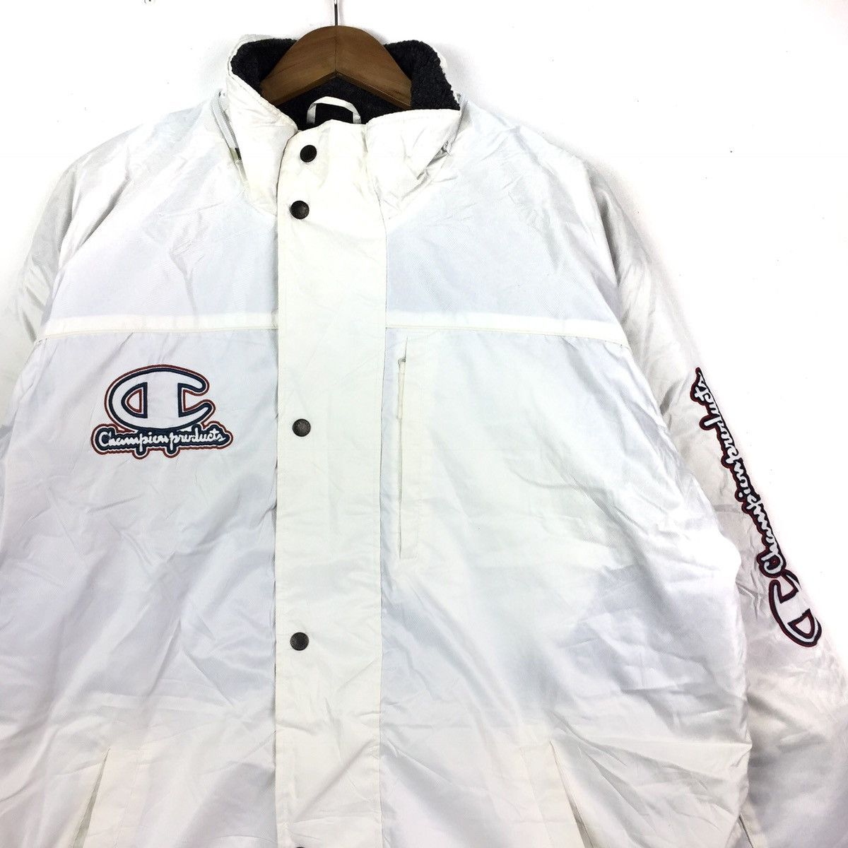 Champion Champion long jacket parka casual jumper pullover Size US XL / EU 56 / 4 - 3 Thumbnail