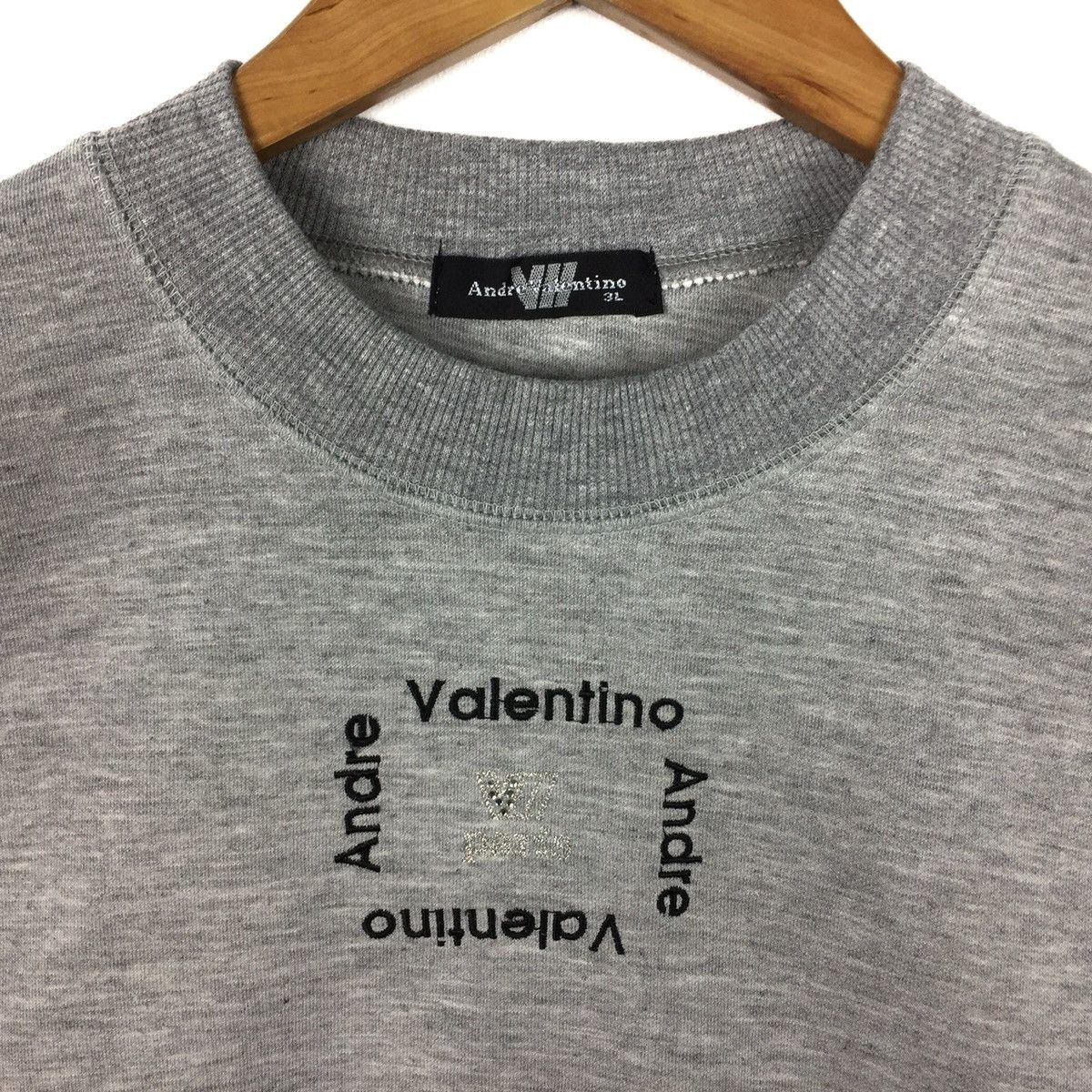 Vintage Andre valentino Sweatshirt Crewneck Jumper Pullover Casual Size US M / EU 48-50 / 2 - 2 Thumbnail