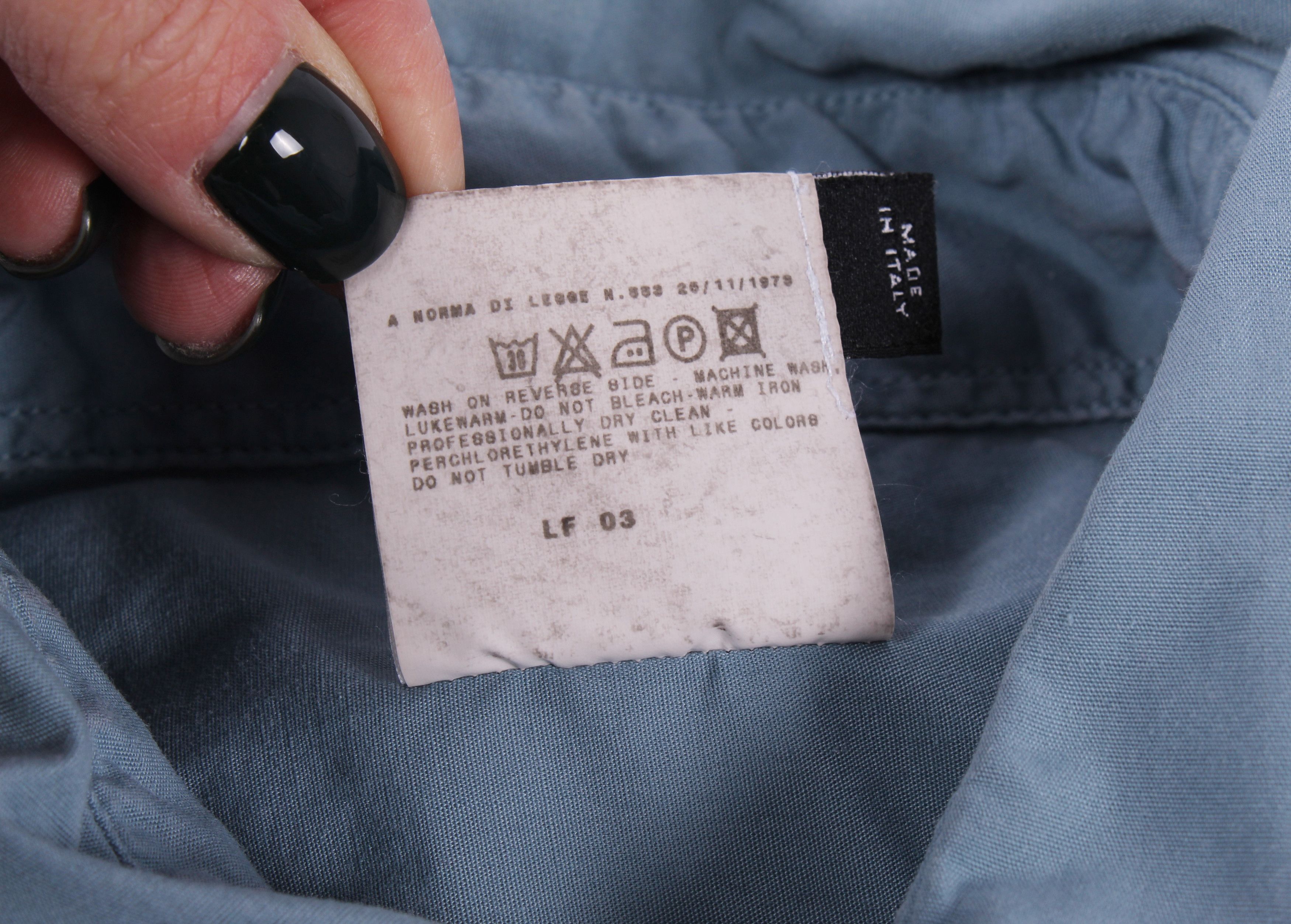Dolce & Gabbana Dolce & Gabbana Vintage Tactical Style Shirt Size US S / EU 44-46 / 1 - 6 Thumbnail