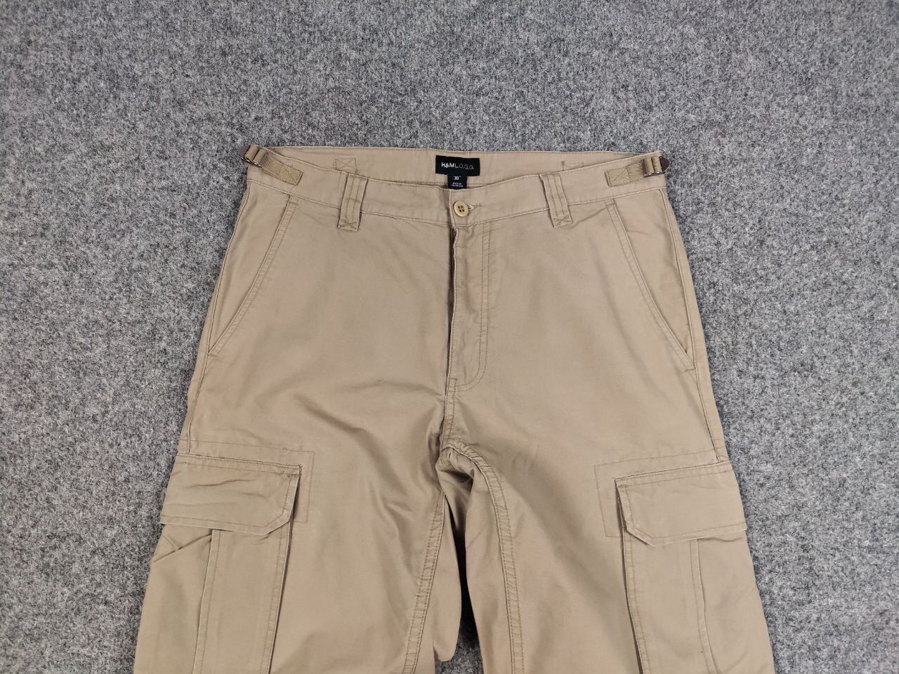 Japanese Brand Vintage 90's Military Ripstop Japan Beige Cargo Pants Size US 32 / EU 48 - 14 Thumbnail