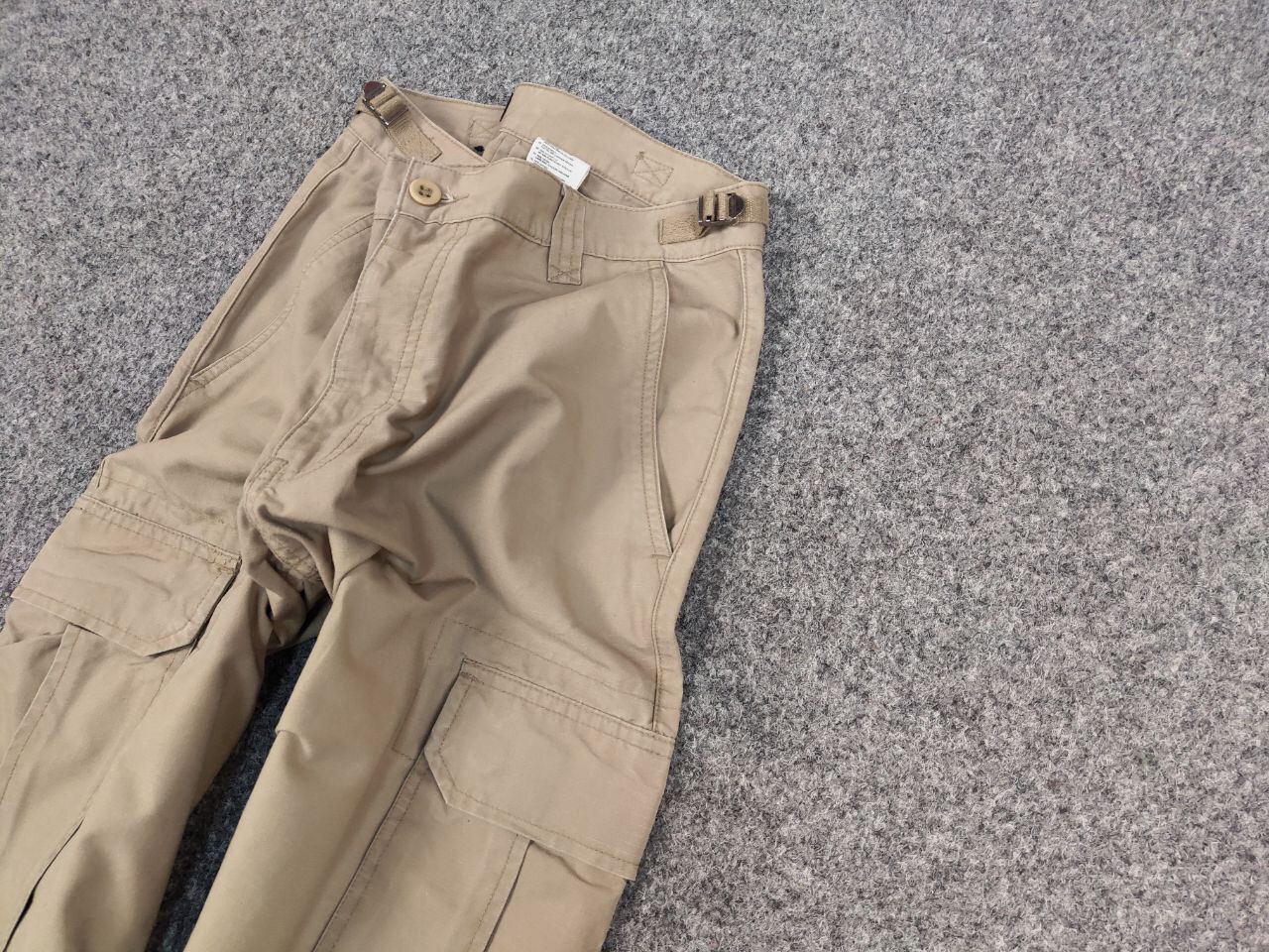 Japanese Brand Vintage 90's Military Ripstop Japan Beige Cargo Pants Size US 32 / EU 48 - 4 Thumbnail