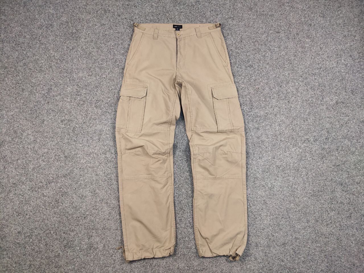 Japanese Brand Vintage 90's Military Ripstop Japan Beige Cargo Pants Size US 32 / EU 48 - 13 Thumbnail