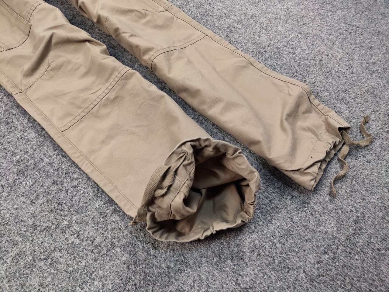 Japanese Brand Vintage 90's Military Ripstop Japan Beige Cargo Pants Size US 32 / EU 48 - 9 Thumbnail