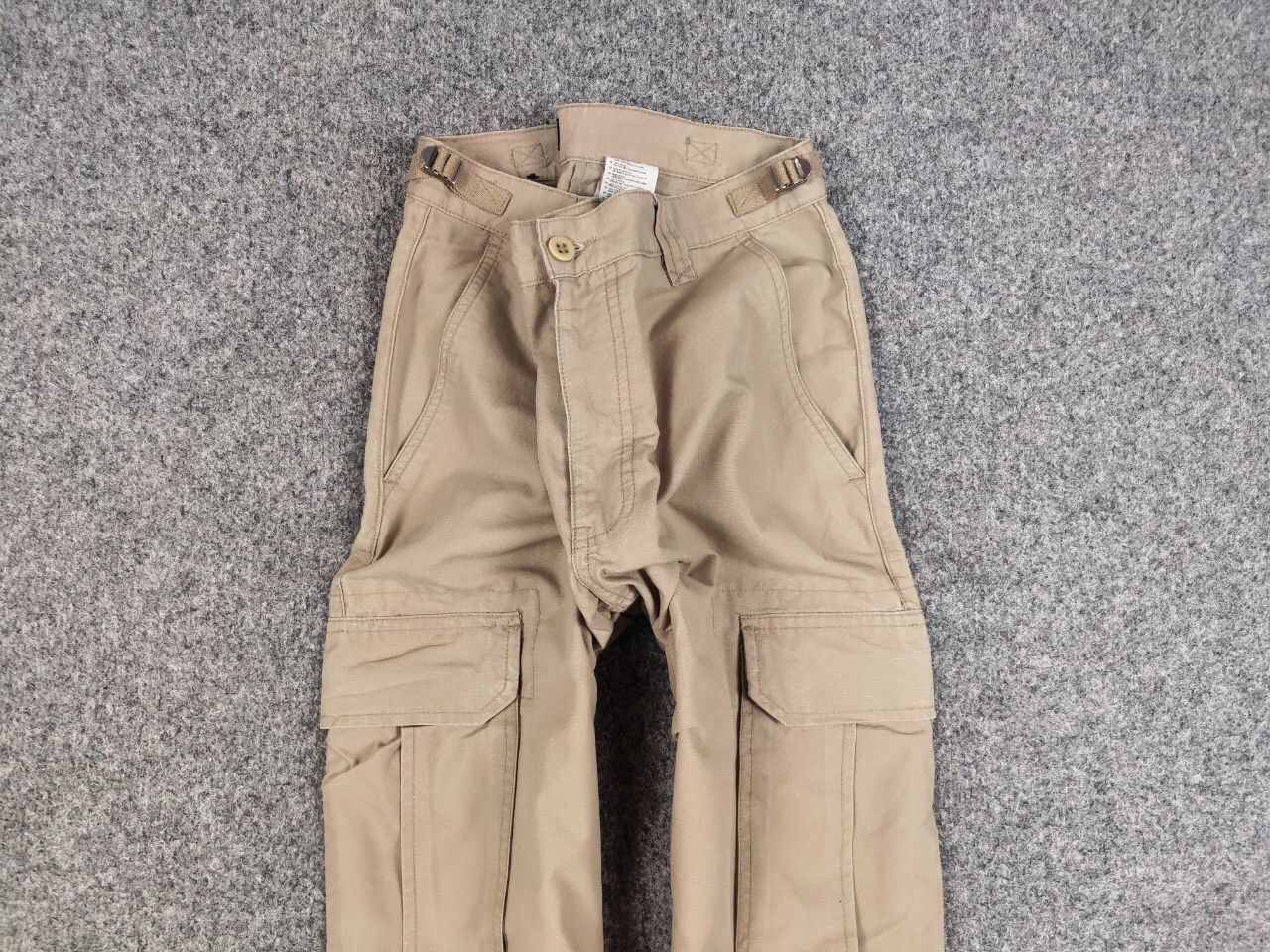 Japanese Brand Vintage 90's Military Ripstop Japan Beige Cargo Pants Size US 32 / EU 48 - 7 Thumbnail