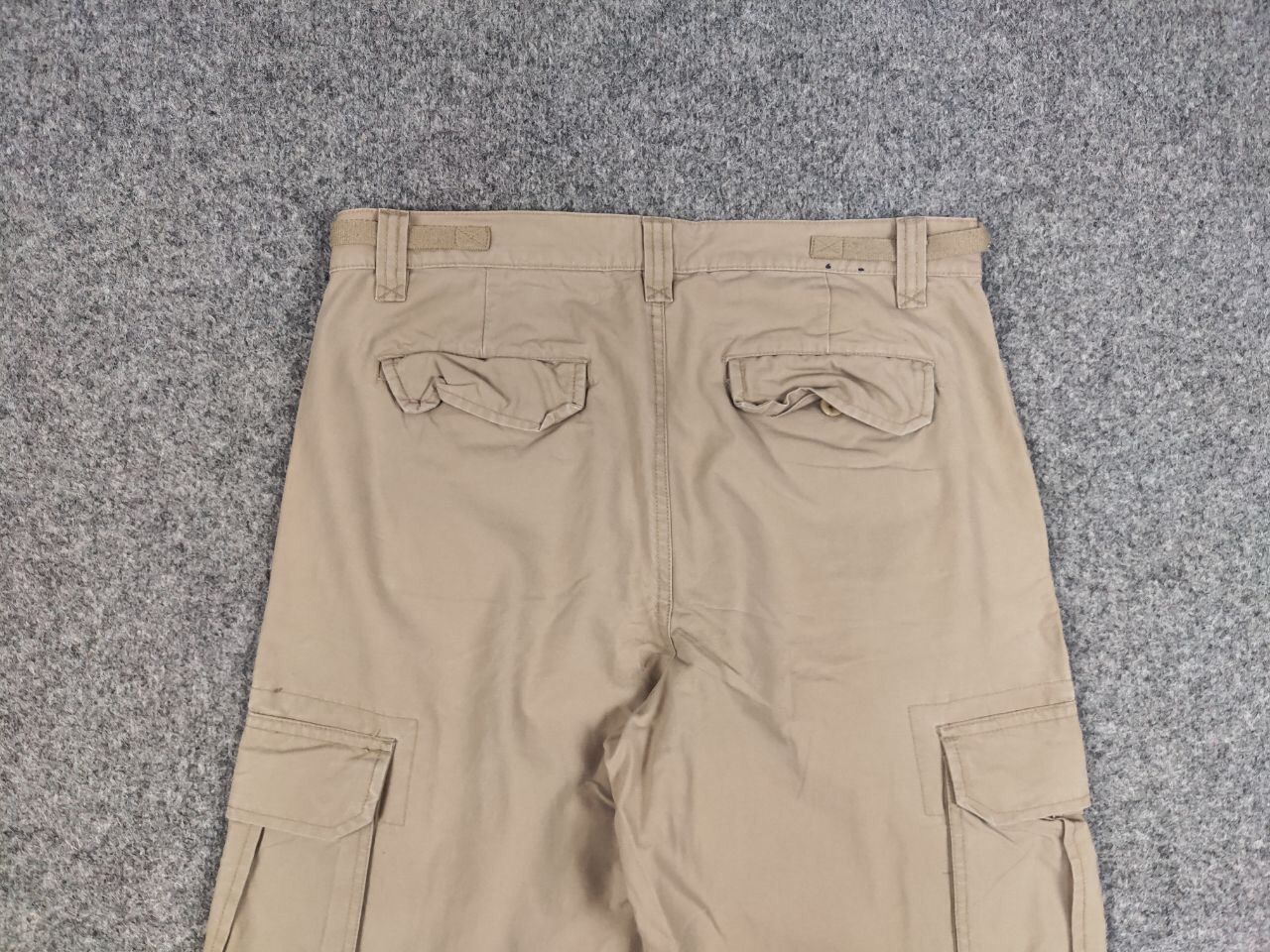 Japanese Brand Vintage 90's Military Ripstop Japan Beige Cargo Pants Size US 32 / EU 48 - 16 Thumbnail