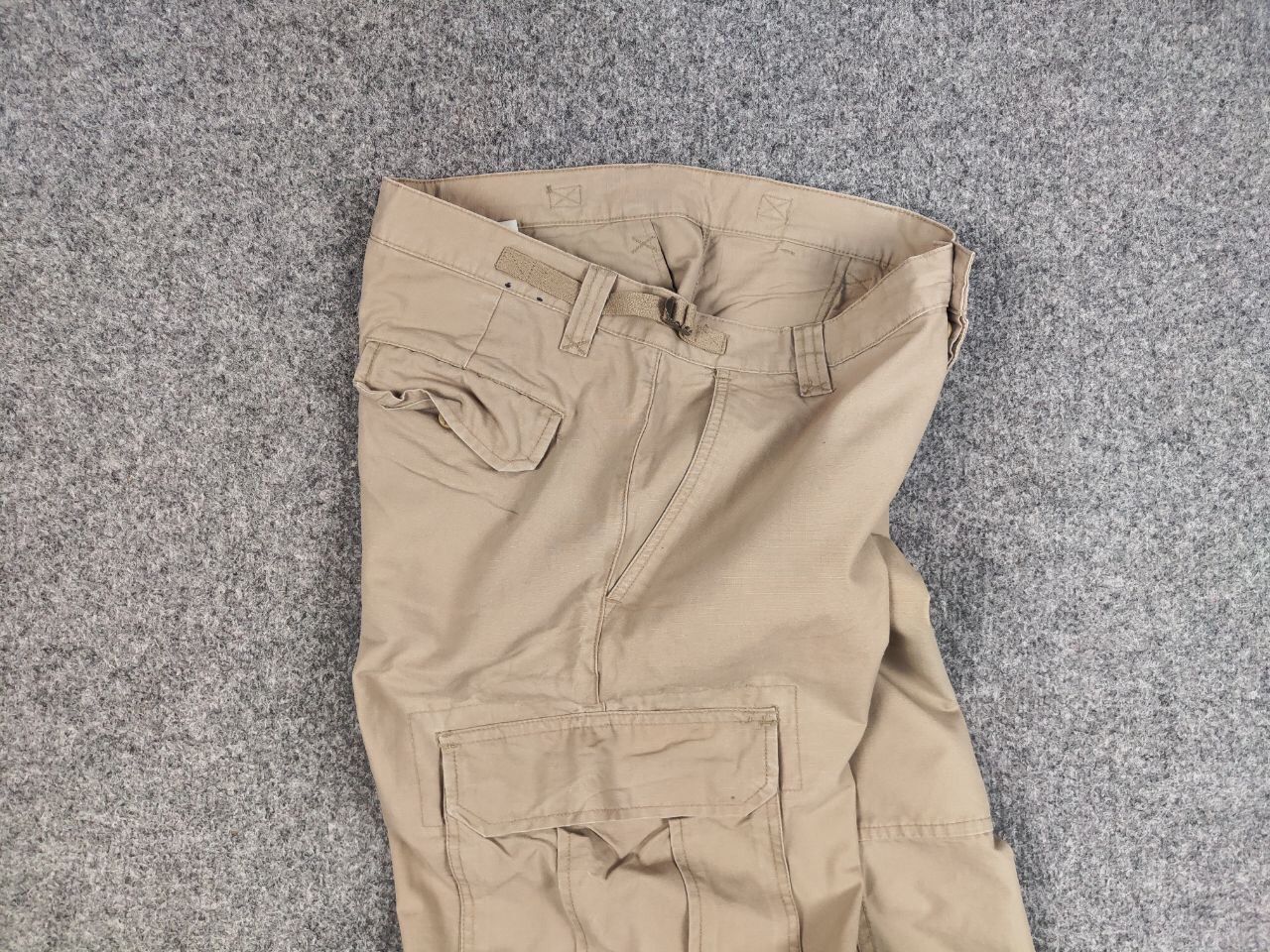Japanese Brand Vintage 90's Military Ripstop Japan Beige Cargo Pants Size US 32 / EU 48 - 18 Thumbnail