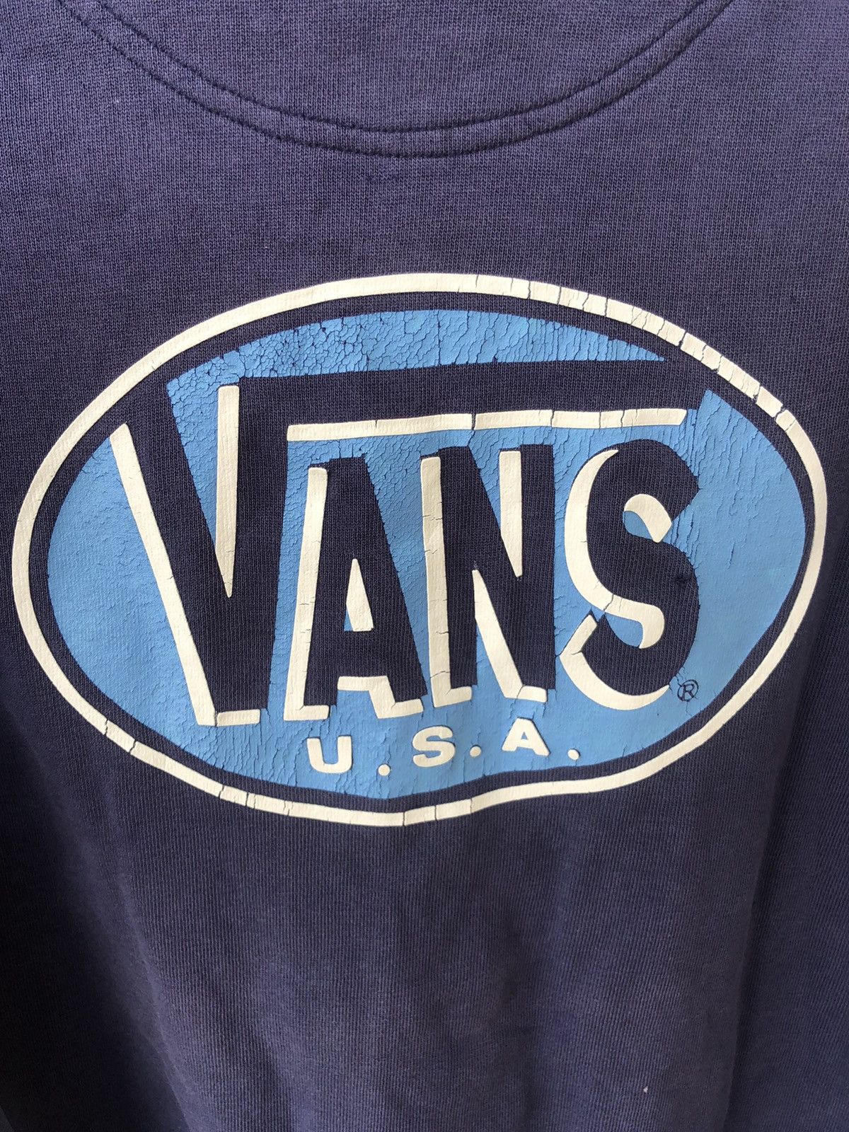 Vans × Vintage Vintage Vans USA sun Faded colour big logo Size US L / EU 52-54 / 3 - 8 Thumbnail