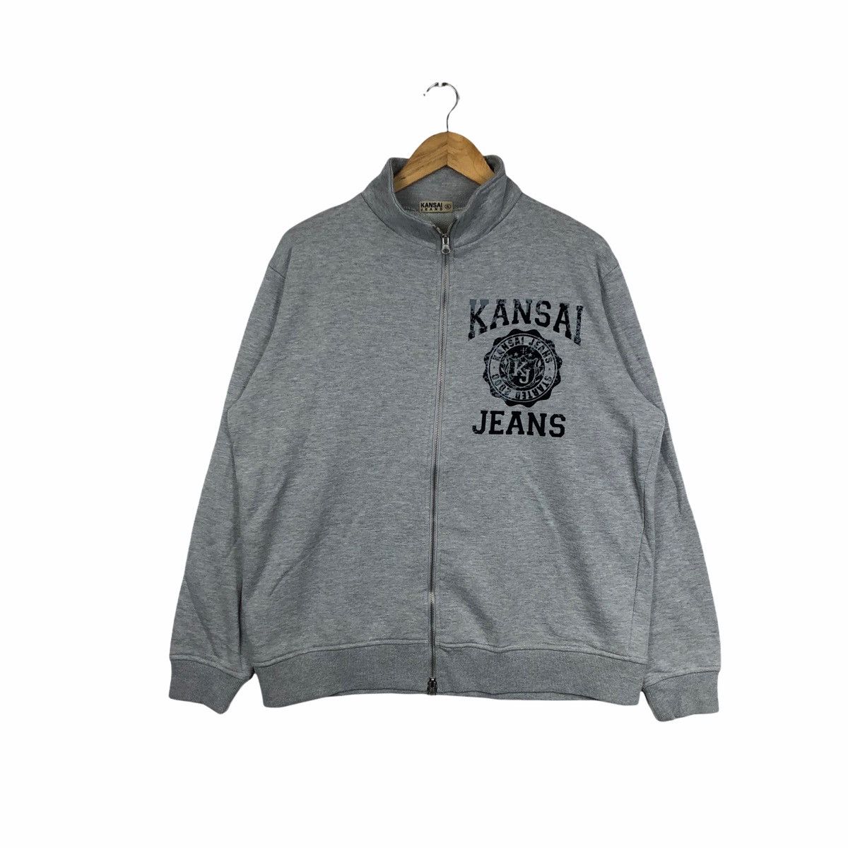 Kansai Yamamoto KANSAI YAMAMOTO JEANS SWEATER CASUAL JUMPER Size US L / EU 52-54 / 3 - 1 Thumbnail