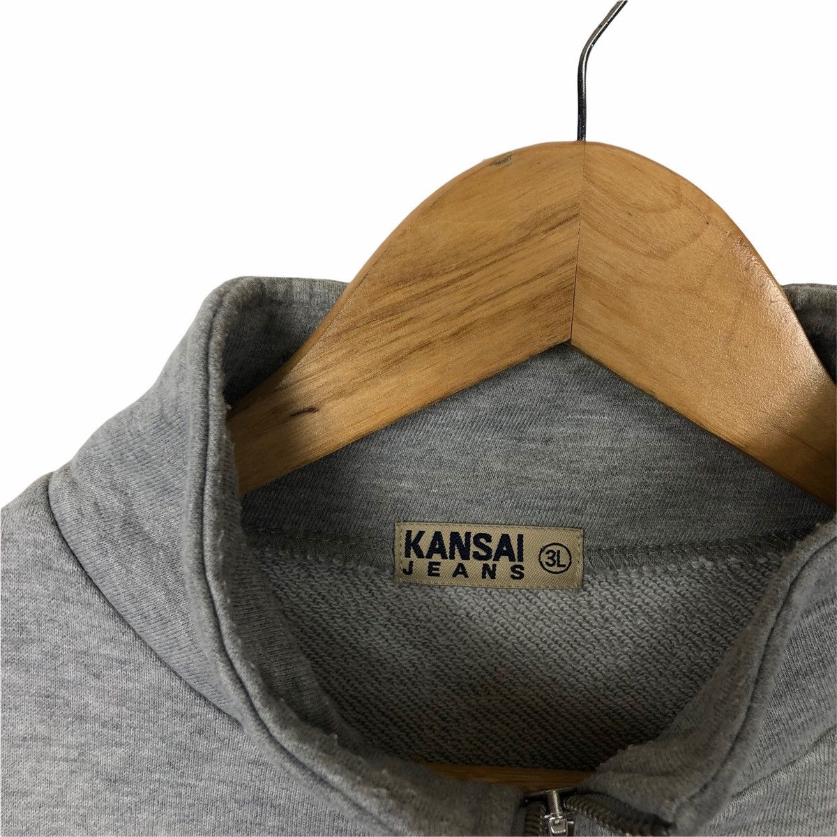 Kansai Yamamoto KANSAI YAMAMOTO JEANS SWEATER CASUAL JUMPER Size US L / EU 52-54 / 3 - 3 Thumbnail