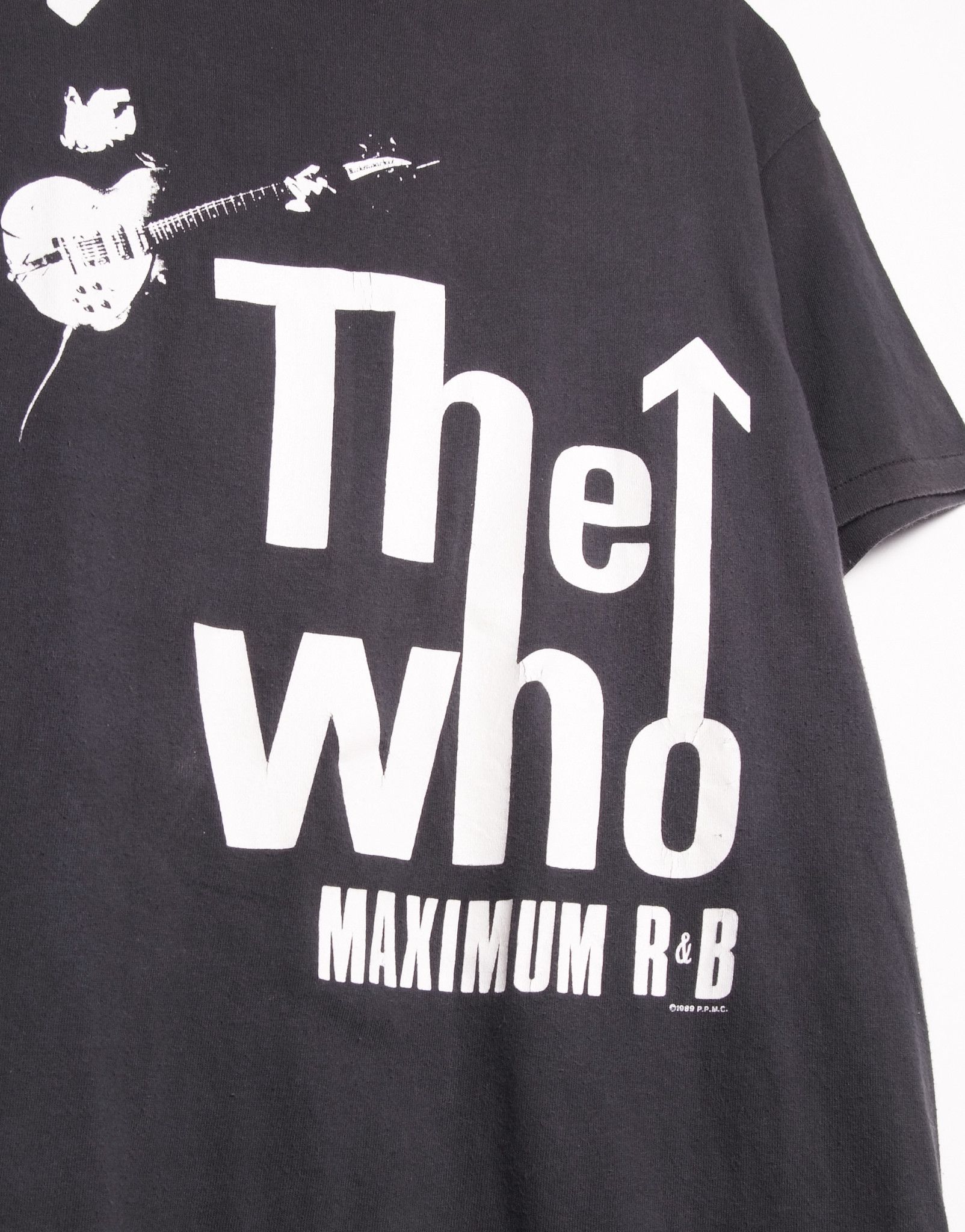 Band Tees × Vintage Vintage 1989 The Who Maximum R&B World Tour Rock Tee Size US S / EU 44-46 / 1 - 3 Thumbnail