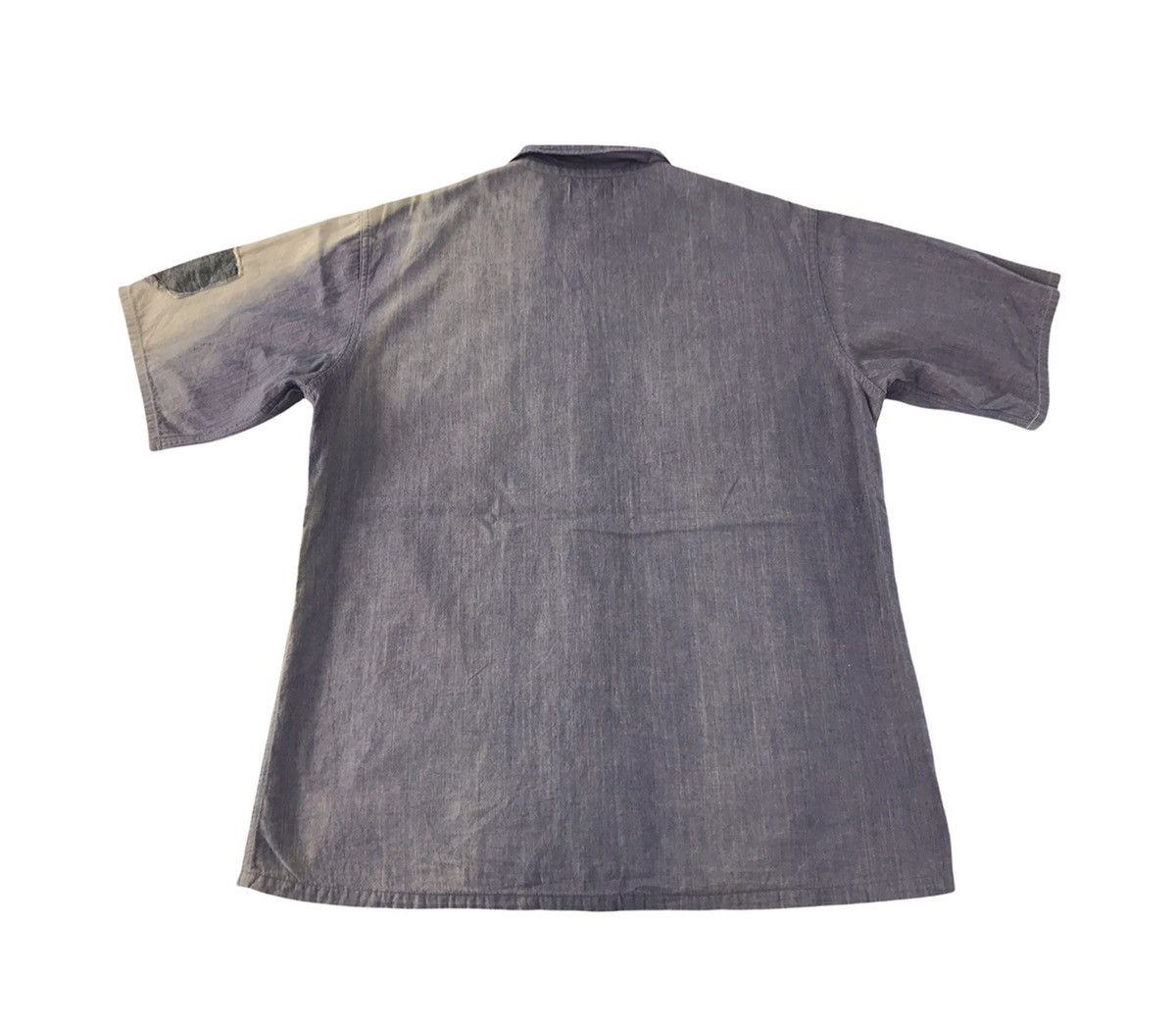 Blue Blue Japan Blue Blue Banch Market Indigo Denim Button Up Double Pocket Size US XL / EU 56 / 4 - 2 Thumbnail