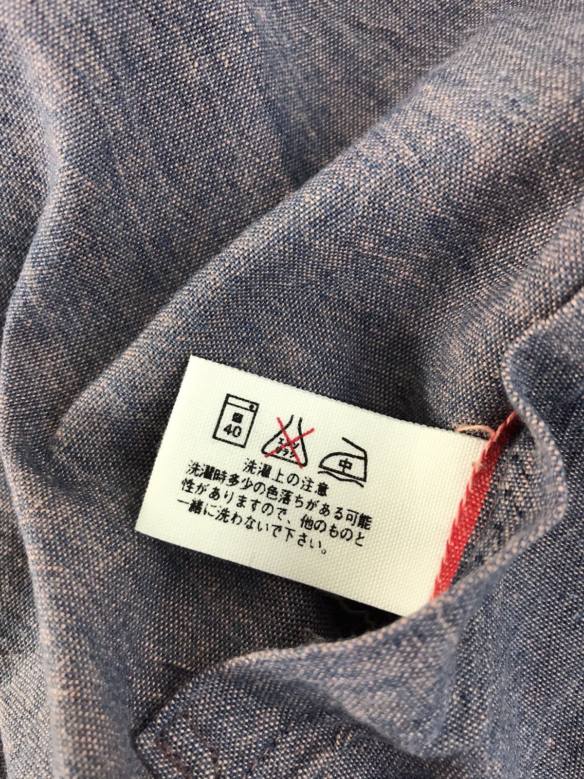 Blue Blue Japan Blue Blue Banch Market Indigo Denim Button Up Double Pocket Size US XL / EU 56 / 4 - 12 Thumbnail