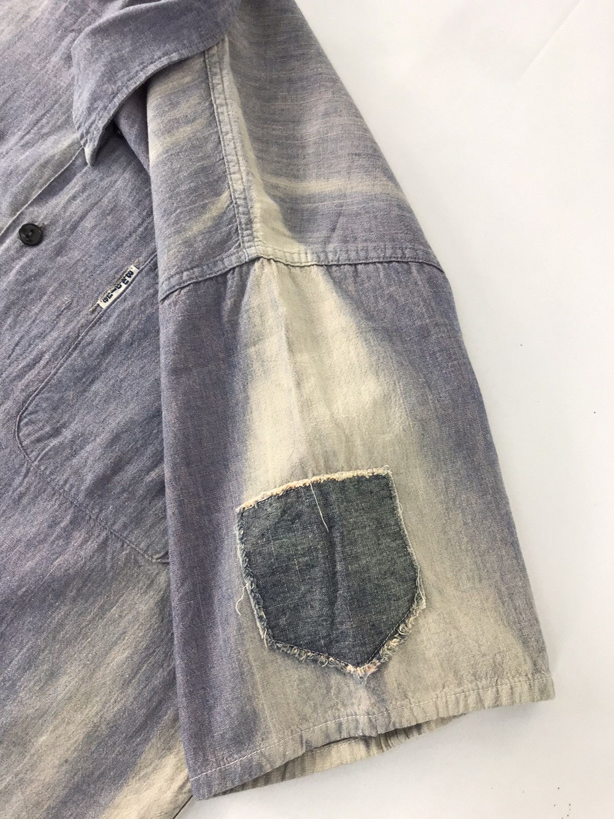 Blue Blue Japan Blue Blue Banch Market Indigo Denim Button Up Double Pocket Size US XL / EU 56 / 4 - 5 Thumbnail