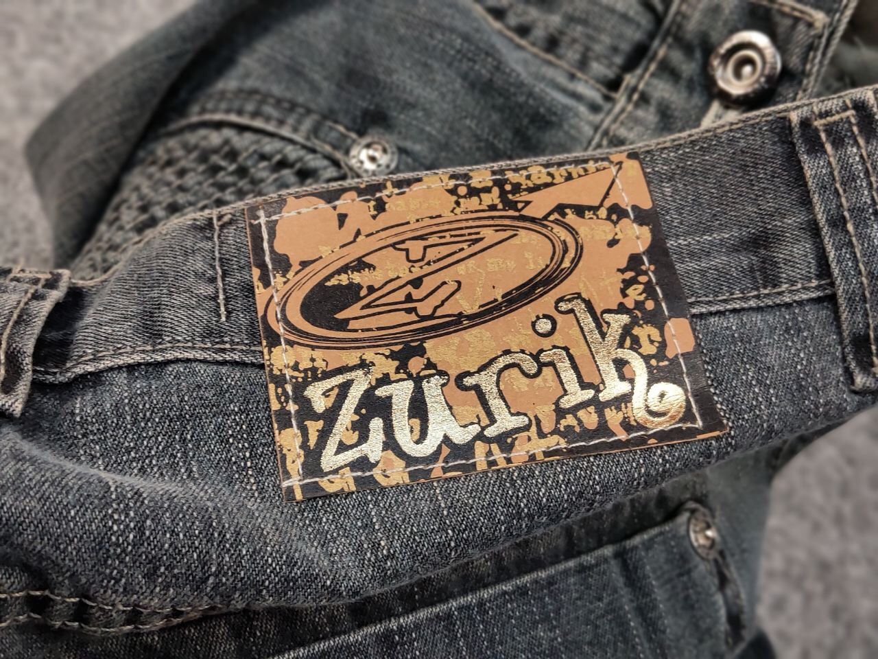 Japanese Brand Vintage 90's Japanese Distressed Washed Cargo Denim Jeans Size US 32 / EU 48 - 16 Thumbnail
