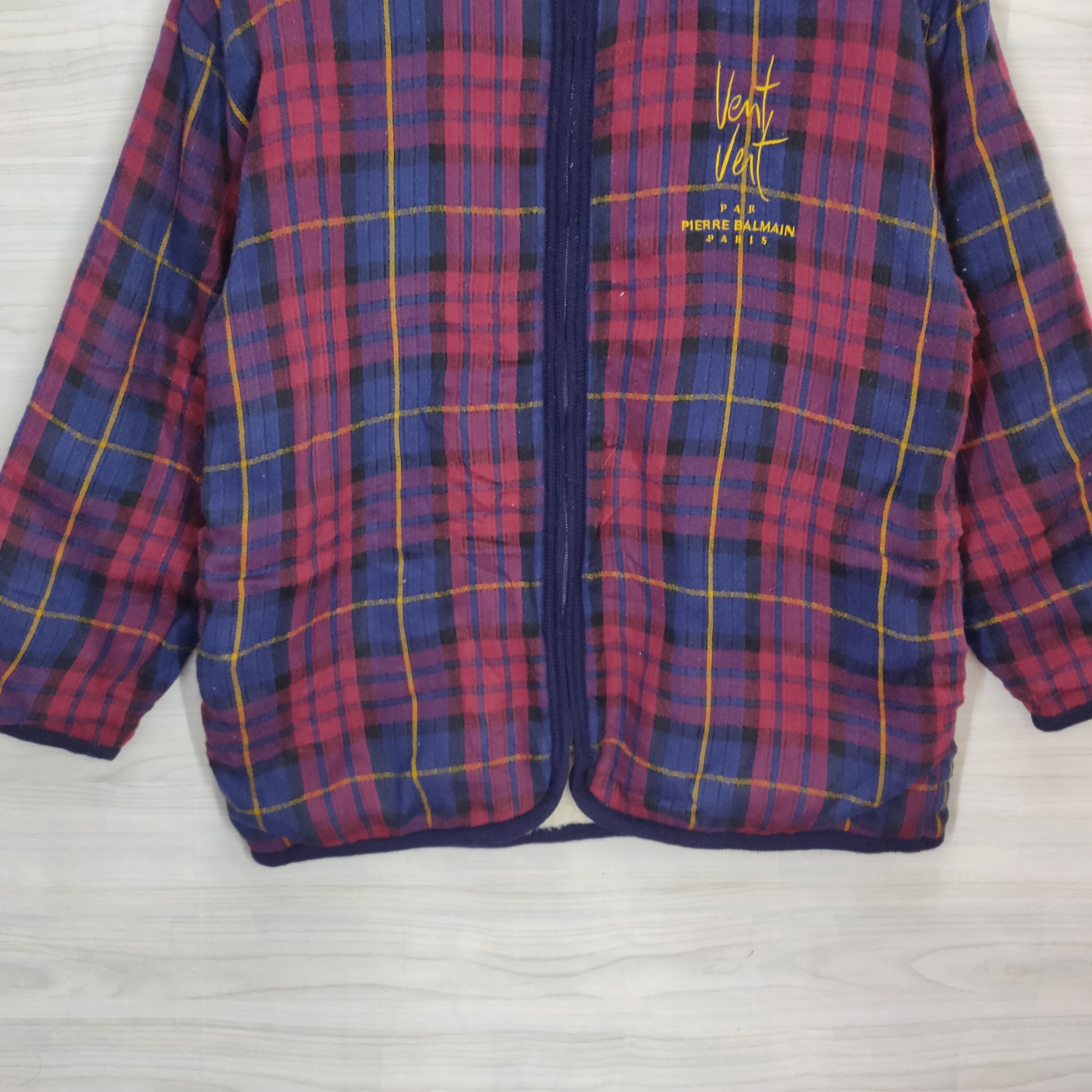 Balmain Vent Vert Pierre Balmain Paris Tartan Jacket Size US M / EU 48-50 / 2 - 5 Thumbnail