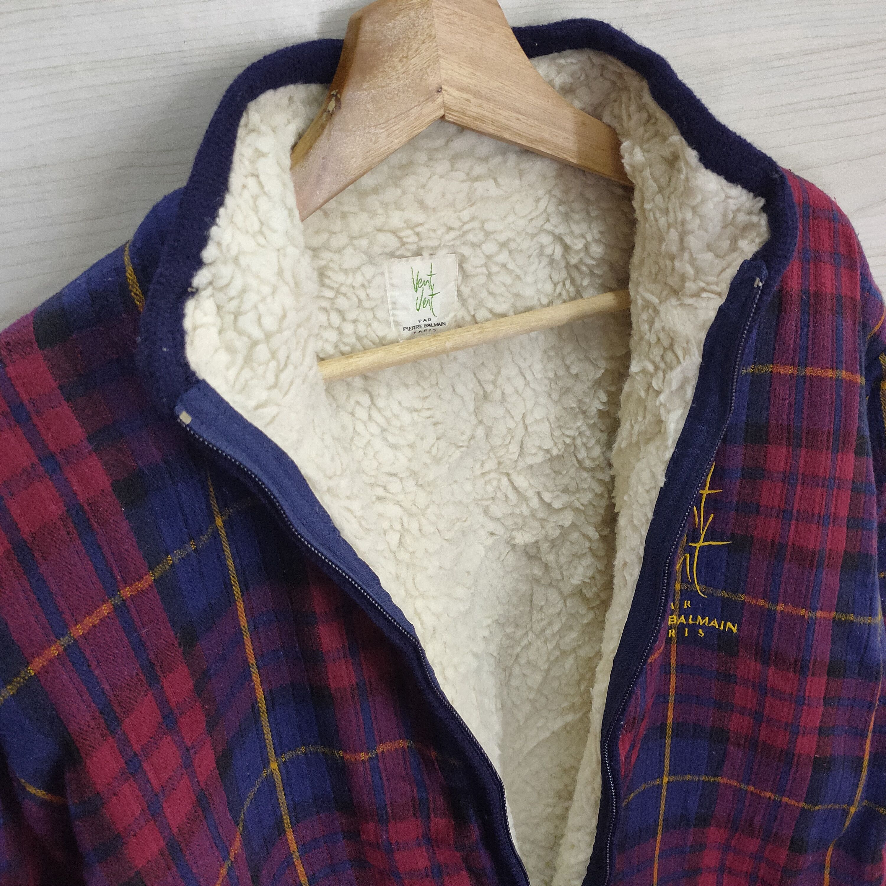 Balmain Vent Vert Pierre Balmain Paris Tartan Jacket Size US M / EU 48-50 / 2 - 7 Thumbnail