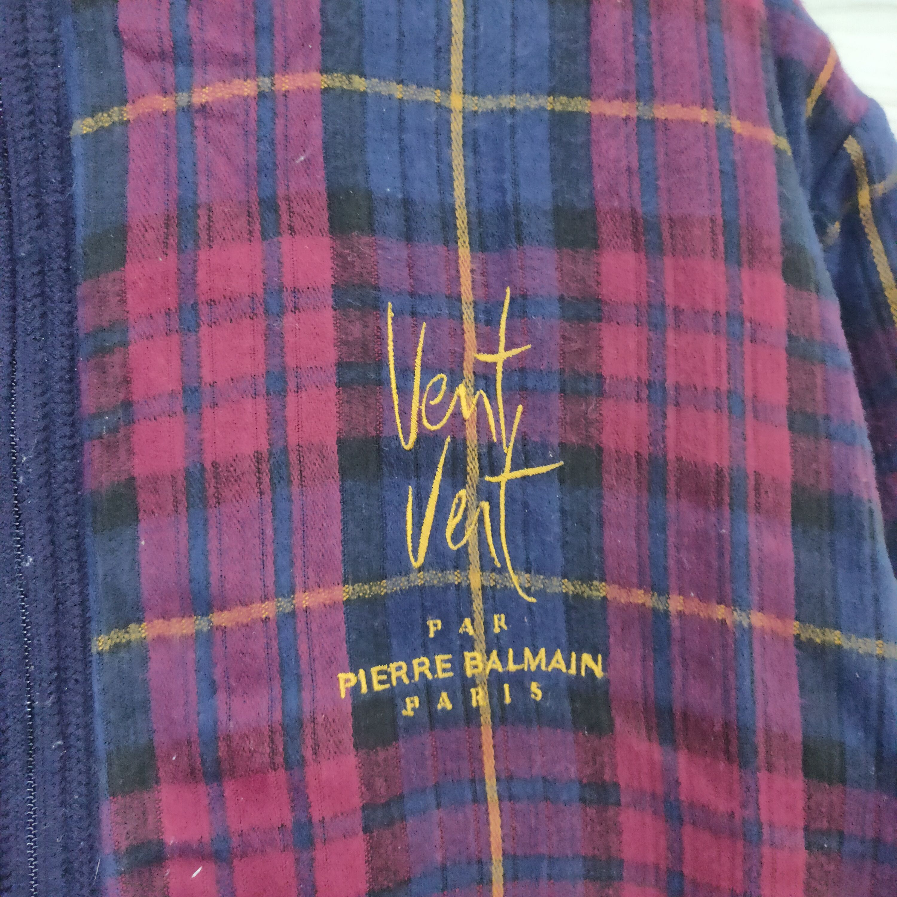 Balmain Vent Vert Pierre Balmain Paris Tartan Jacket Size US M / EU 48-50 / 2 - 6 Thumbnail
