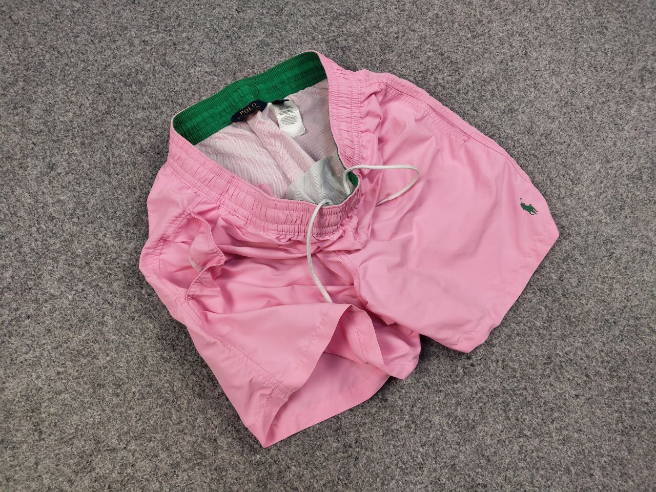 Polo Ralph Lauren Vintage Polo Ralph Lauren Pink Nylon Logo Casual Shorts Size US 34 / EU 50 - 3 Thumbnail