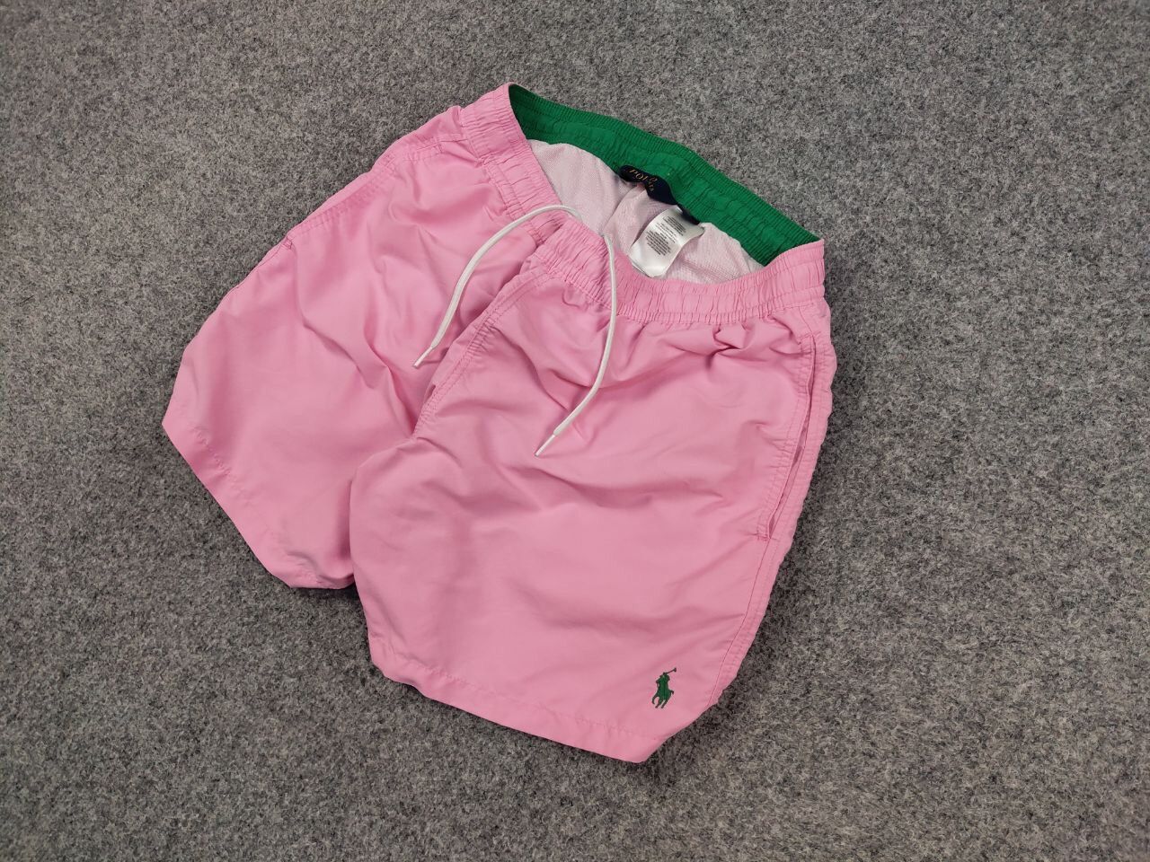 Polo Ralph Lauren Vintage Polo Ralph Lauren Pink Nylon Logo Casual Shorts Size US 34 / EU 50 - 13 Thumbnail