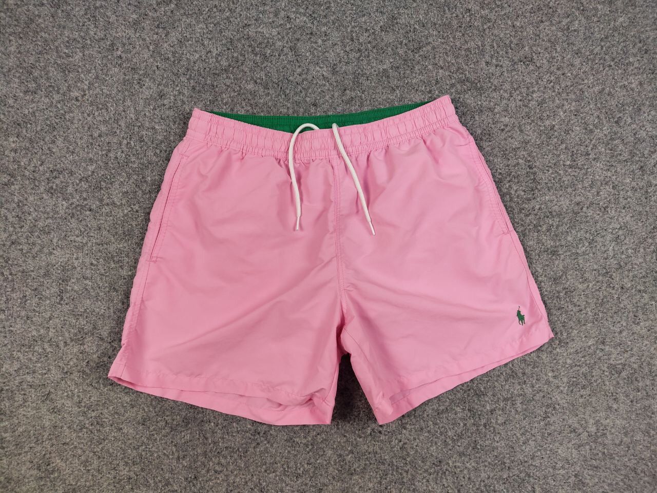 Polo Ralph Lauren Vintage Polo Ralph Lauren Pink Nylon Logo Casual Shorts Size US 34 / EU 50 - 4 Thumbnail