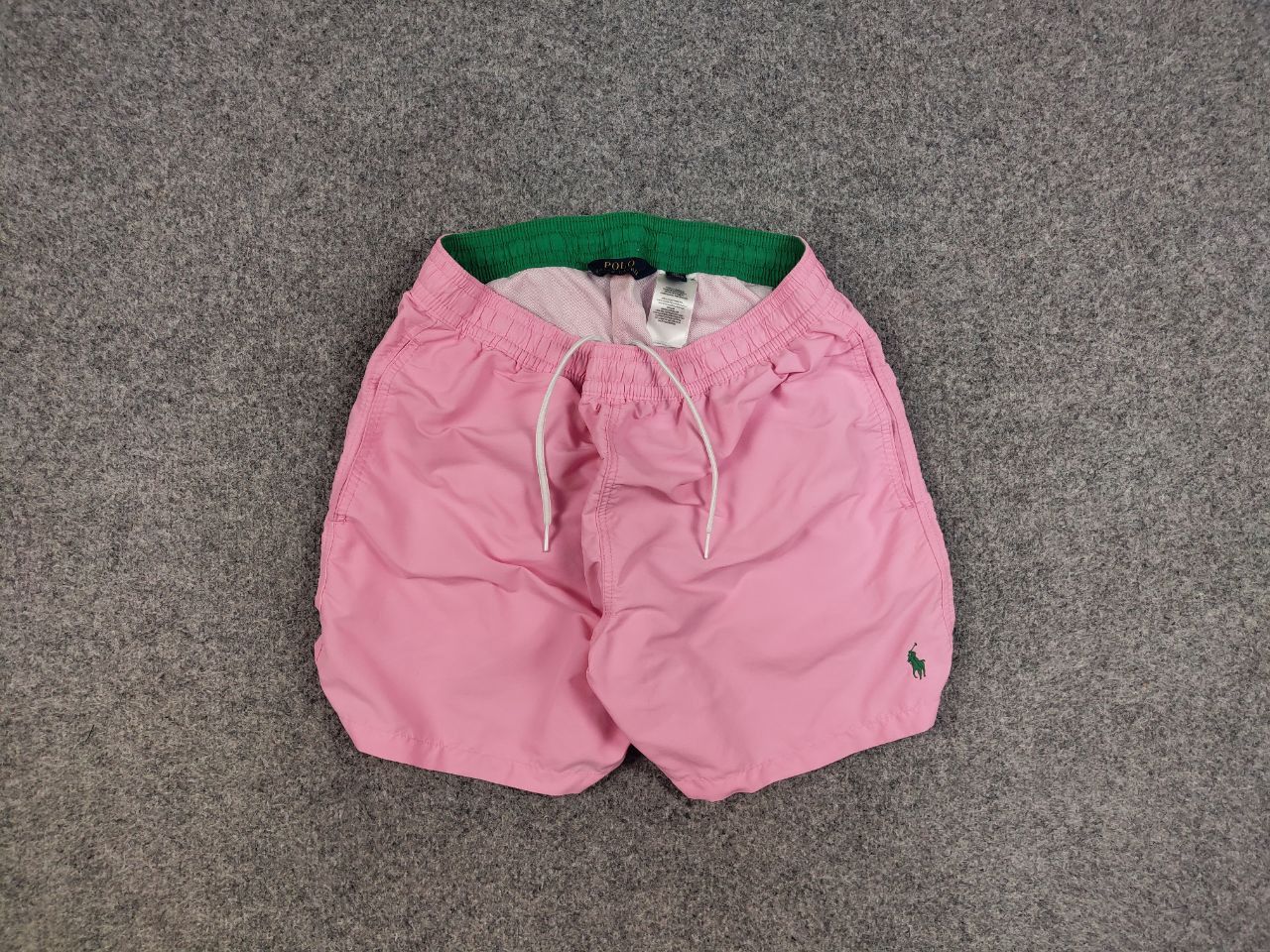 Polo Ralph Lauren Vintage Polo Ralph Lauren Pink Nylon Logo Casual Shorts Size US 34 / EU 50 - 1 Thumbnail