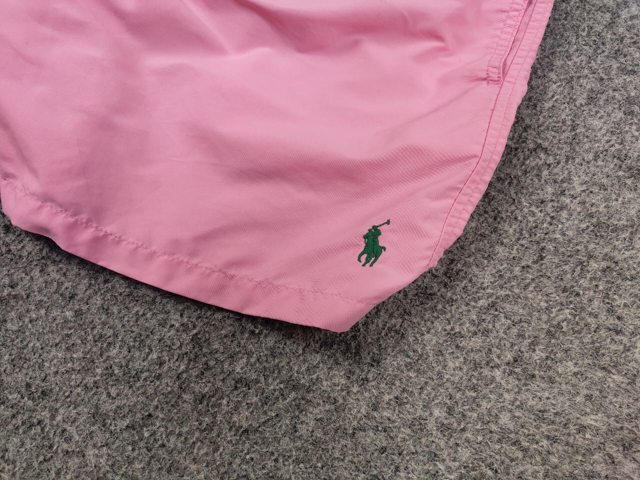 Polo Ralph Lauren Vintage Polo Ralph Lauren Pink Nylon Logo Casual Shorts Size US 34 / EU 50 - 14 Thumbnail