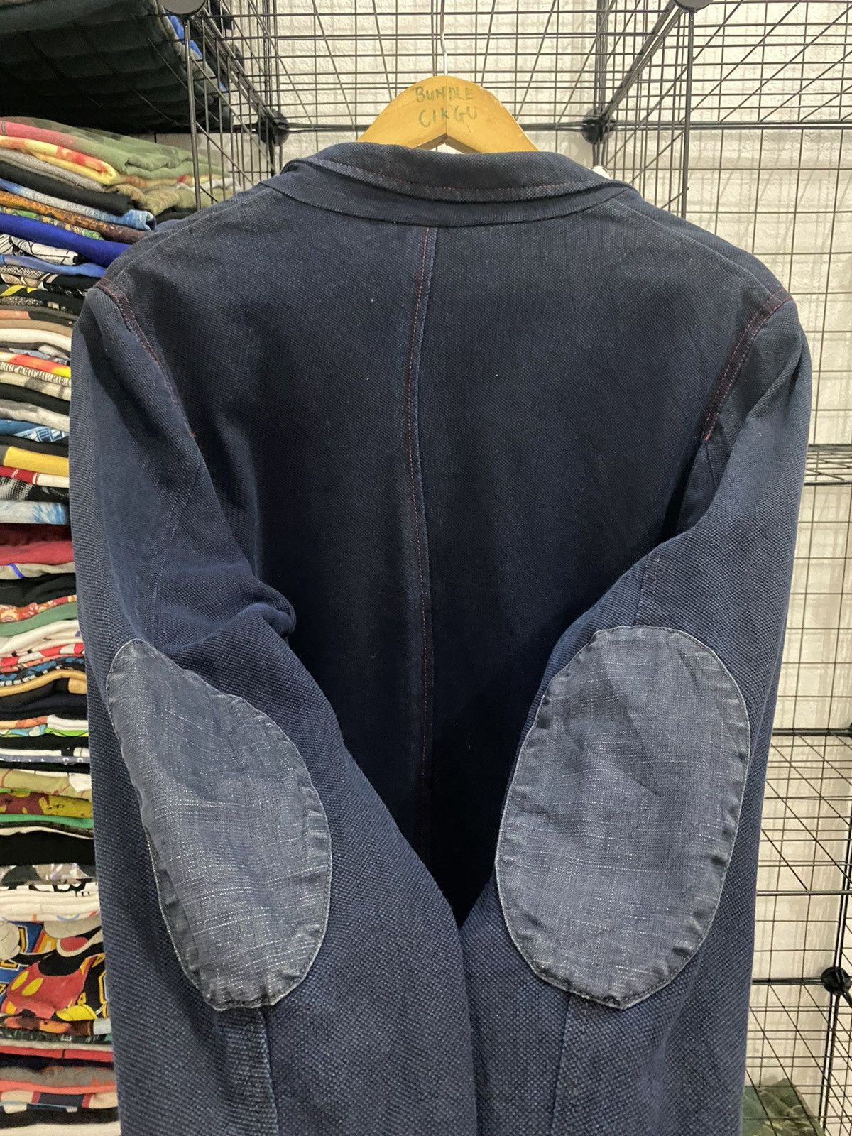 Denime × Zara ZARA MAN DENIM BLAZER Size US L / EU 52-54 / 3 - 5 Thumbnail