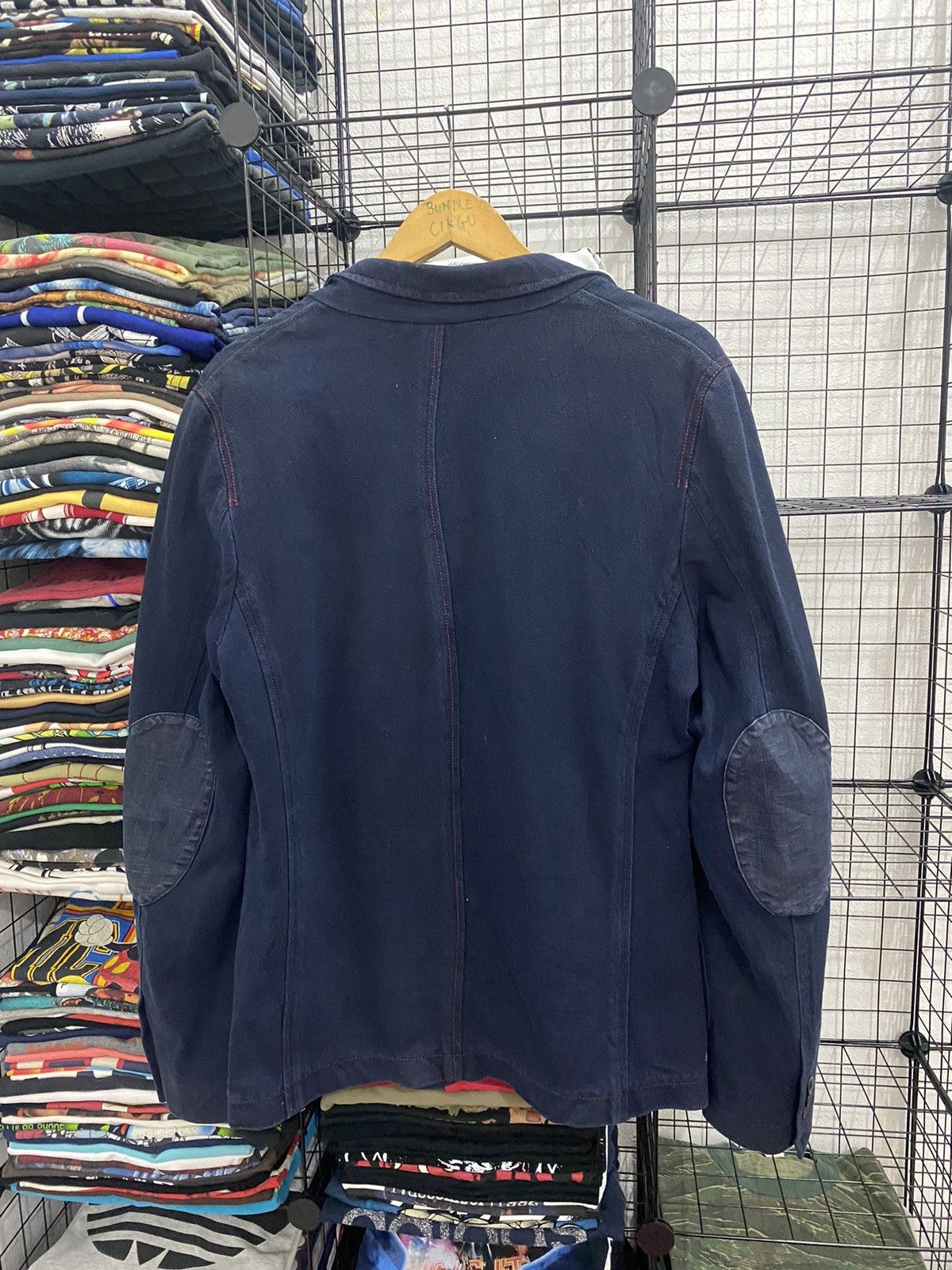 Denime × Zara ZARA MAN DENIM BLAZER Size US L / EU 52-54 / 3 - 2 Thumbnail