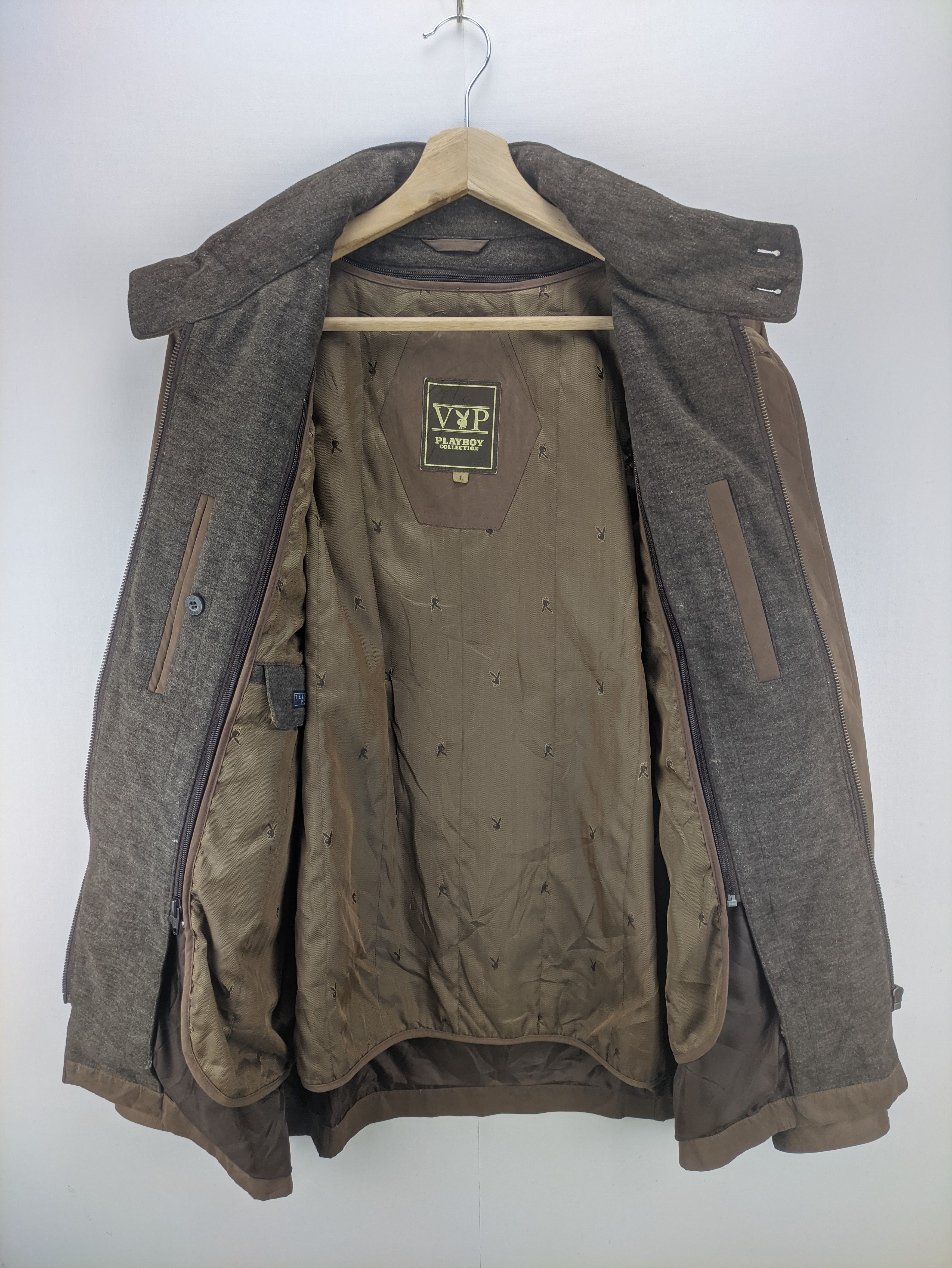 Playboy Steals🔥Vintage Jacket Zipper By Playboy Collection Size US L / EU 52-54 / 3 - 6 Thumbnail