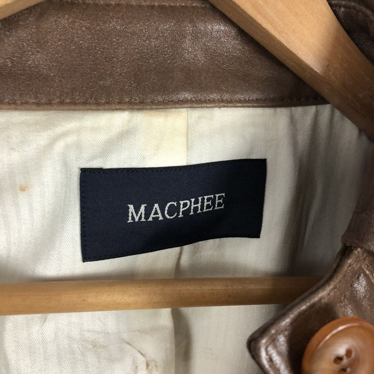 Japanese Brand SOFT LEATHER JACKET MACHPEE TOMORROWLAND Size US M / EU 48-50 / 2 - 10 Thumbnail