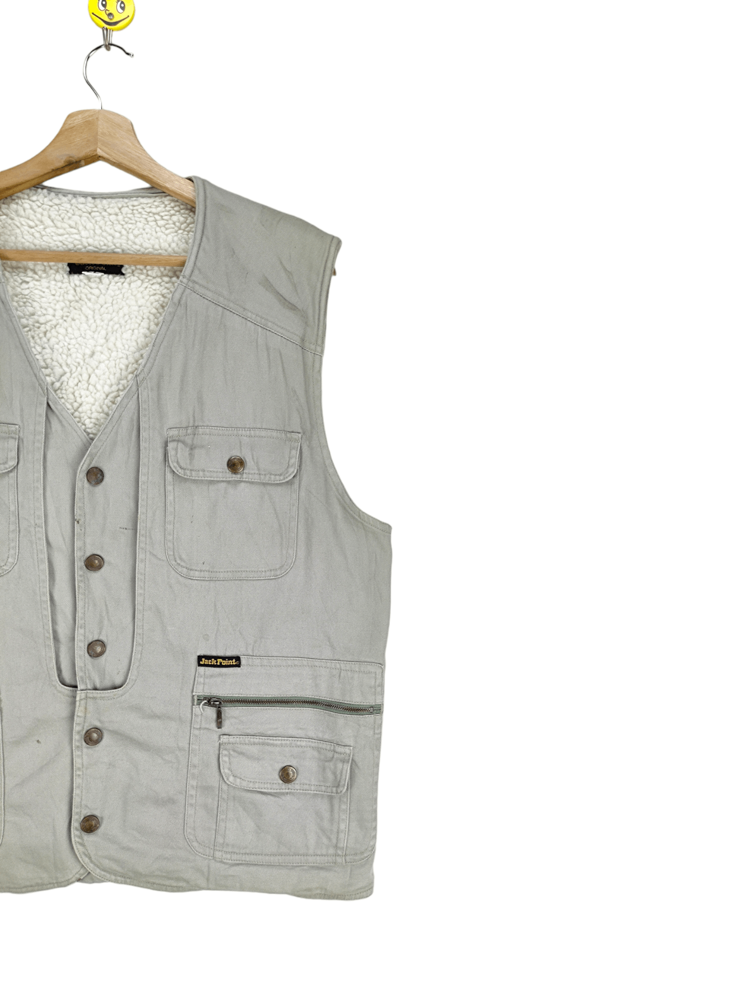 Japanese Brand Steals🔥Vintage Vest Sherpa Inner by Jack Point Size US M / EU 48-50 / 2 - 8 Thumbnail