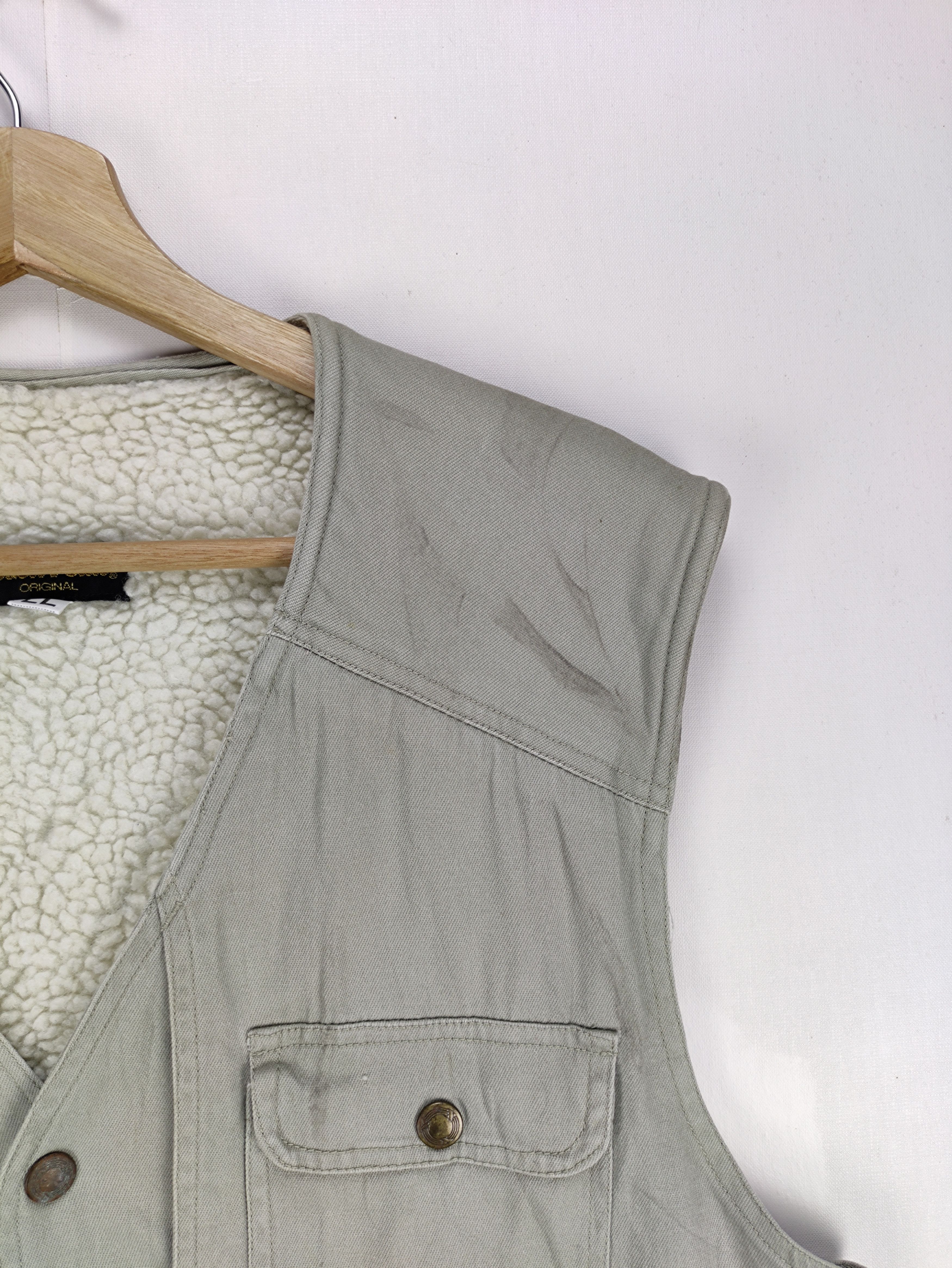 Japanese Brand Steals🔥Vintage Vest Sherpa Inner by Jack Point Size US M / EU 48-50 / 2 - 6 Thumbnail