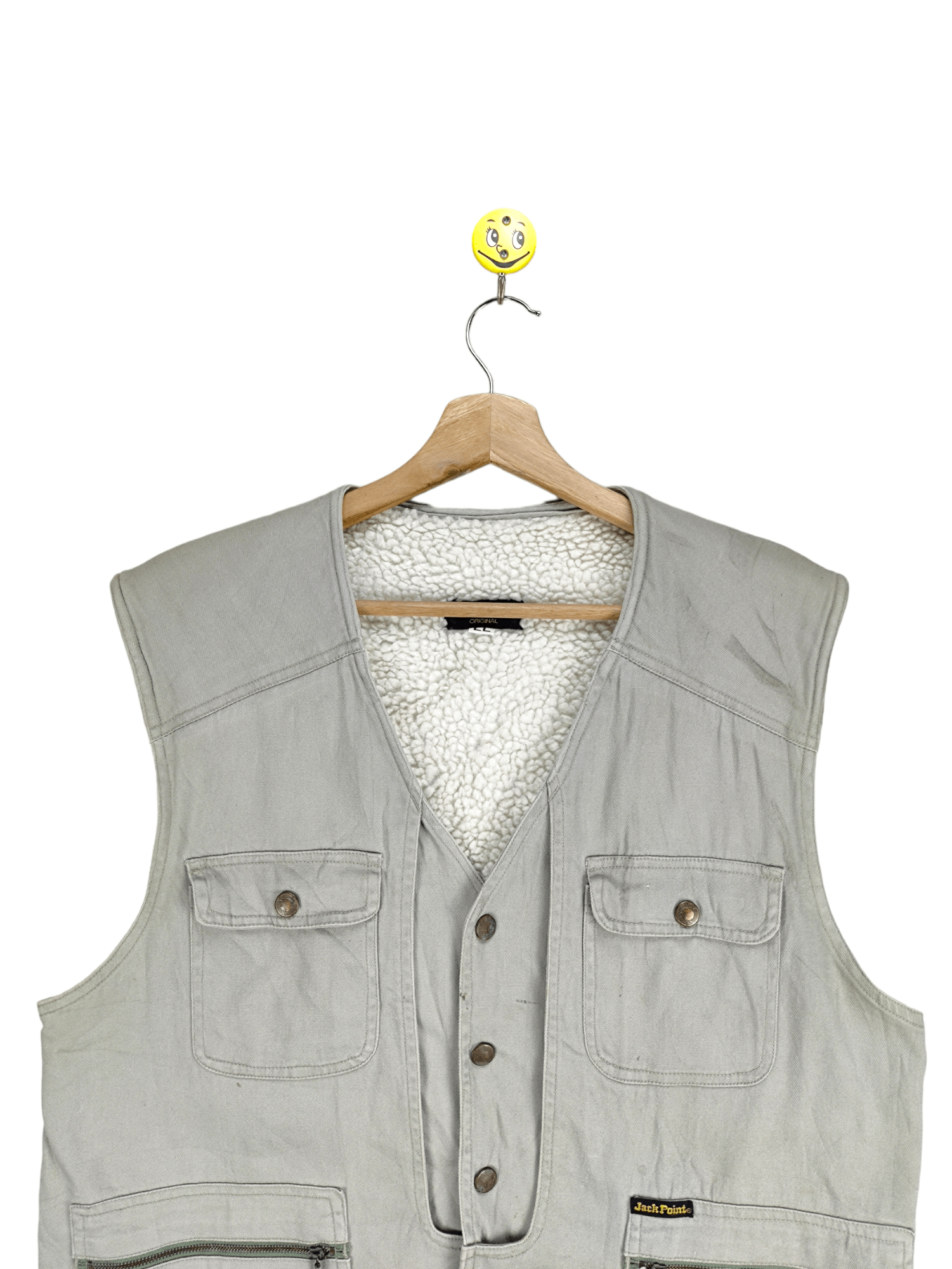 Japanese Brand Steals🔥Vintage Vest Sherpa Inner by Jack Point Size US M / EU 48-50 / 2 - 9 Thumbnail