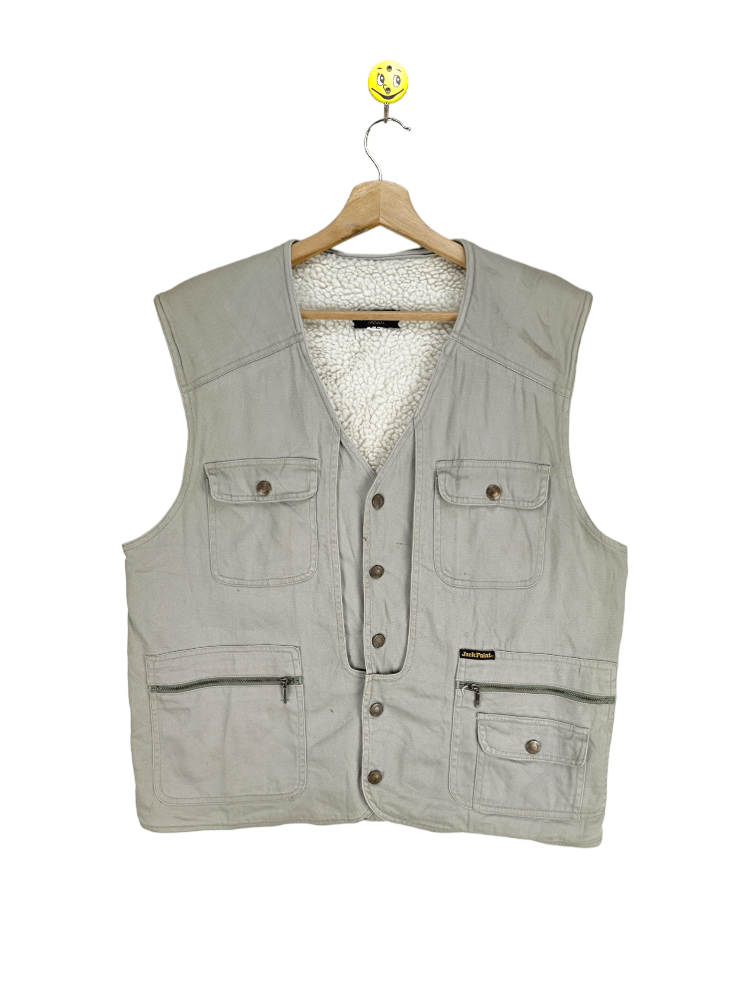 Japanese Brand Steals🔥Vintage Vest Sherpa Inner by Jack Point Size US M / EU 48-50 / 2 - 1 Thumbnail