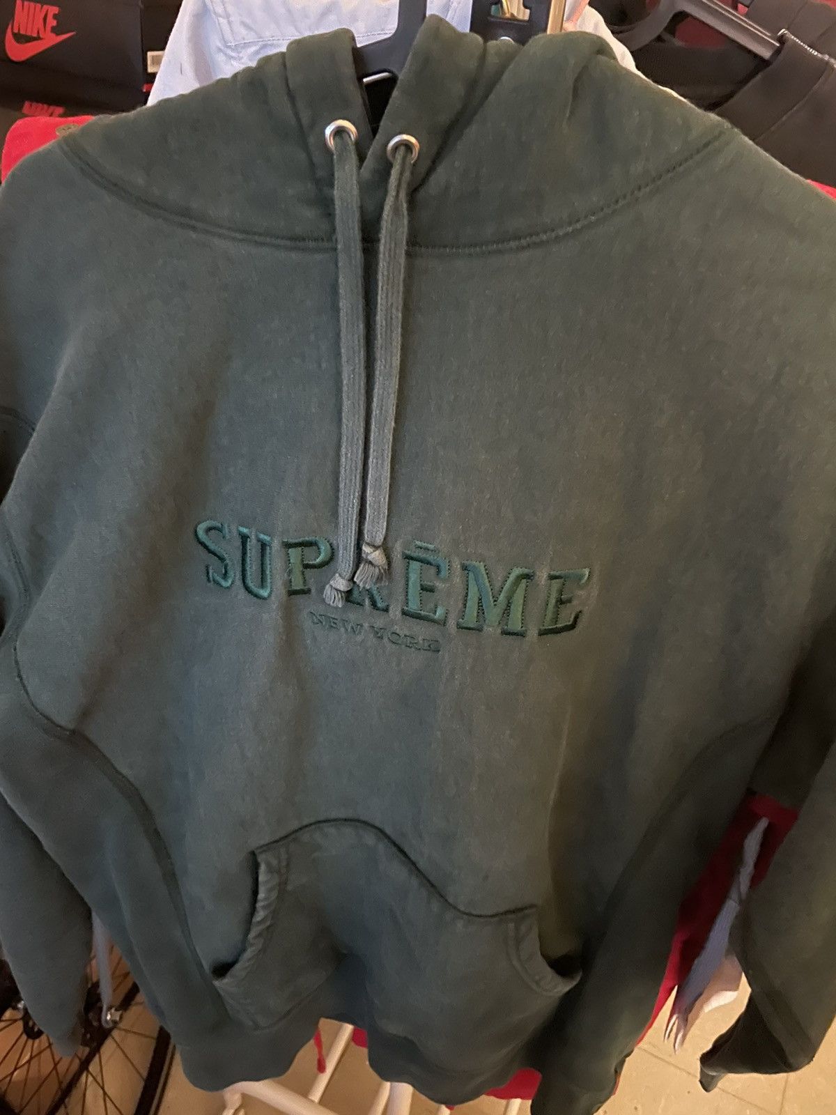 Supreme Supreme Atelier Pullover FW 2012 Forest Green Hoody sz M | Grailed