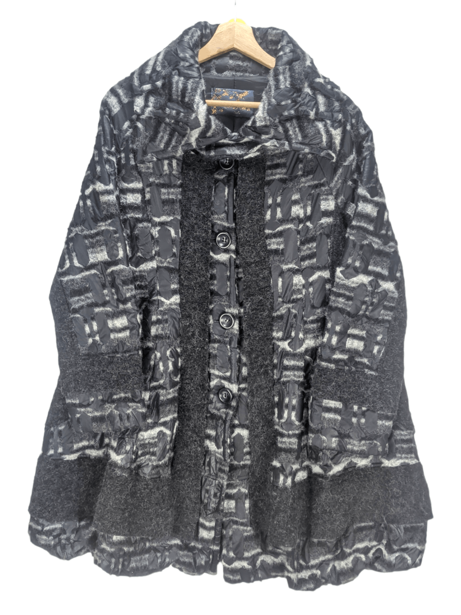 Japanese Brand Steals🔥Wool Dress Jacket Coat by Supe Poser Italy Size M / US 6-8 / IT 42-44 - 5 Thumbnail