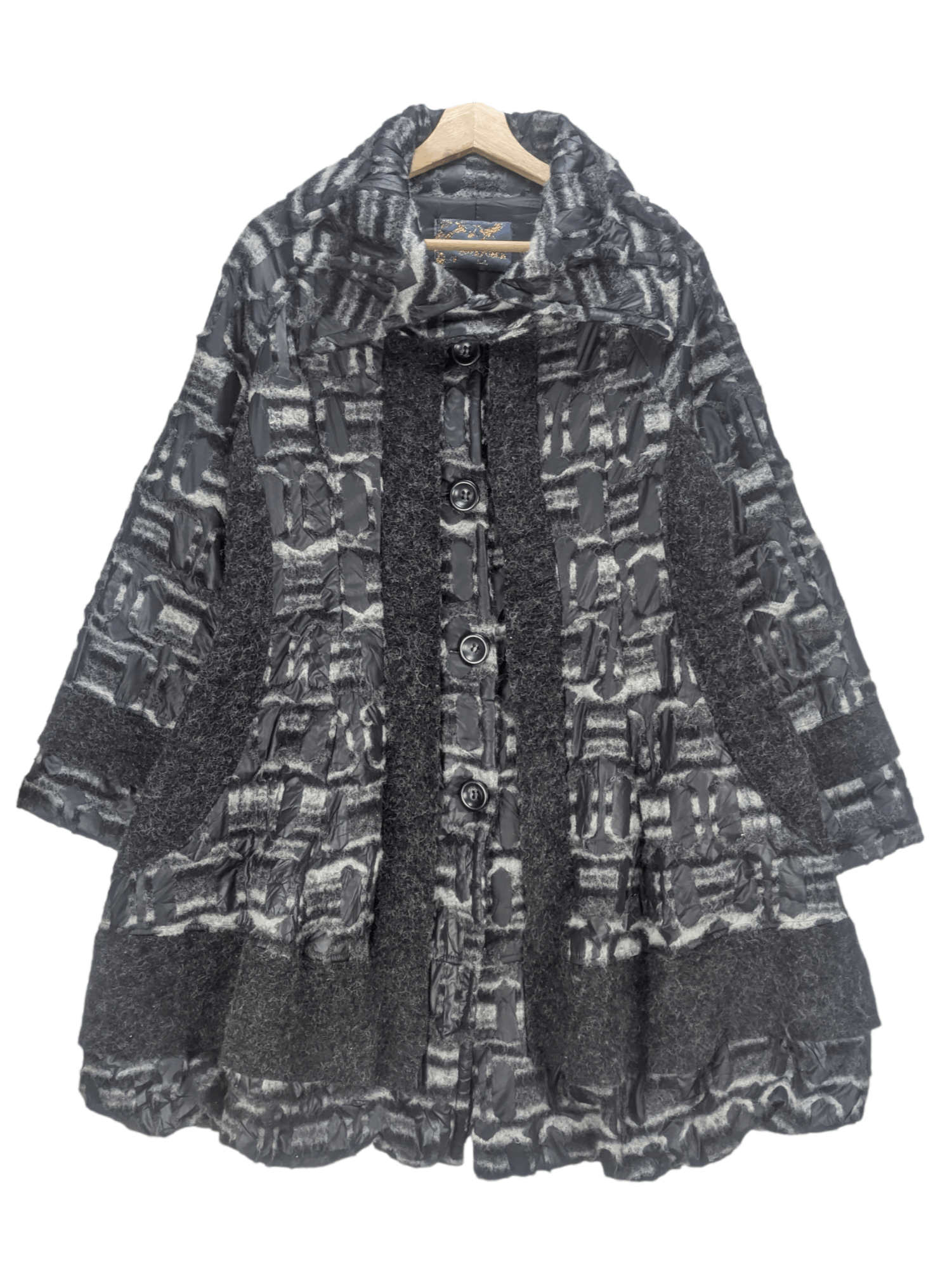 Japanese Brand Steals🔥Wool Dress Jacket Coat by Supe Poser Italy Size M / US 6-8 / IT 42-44 - 1 Thumbnail