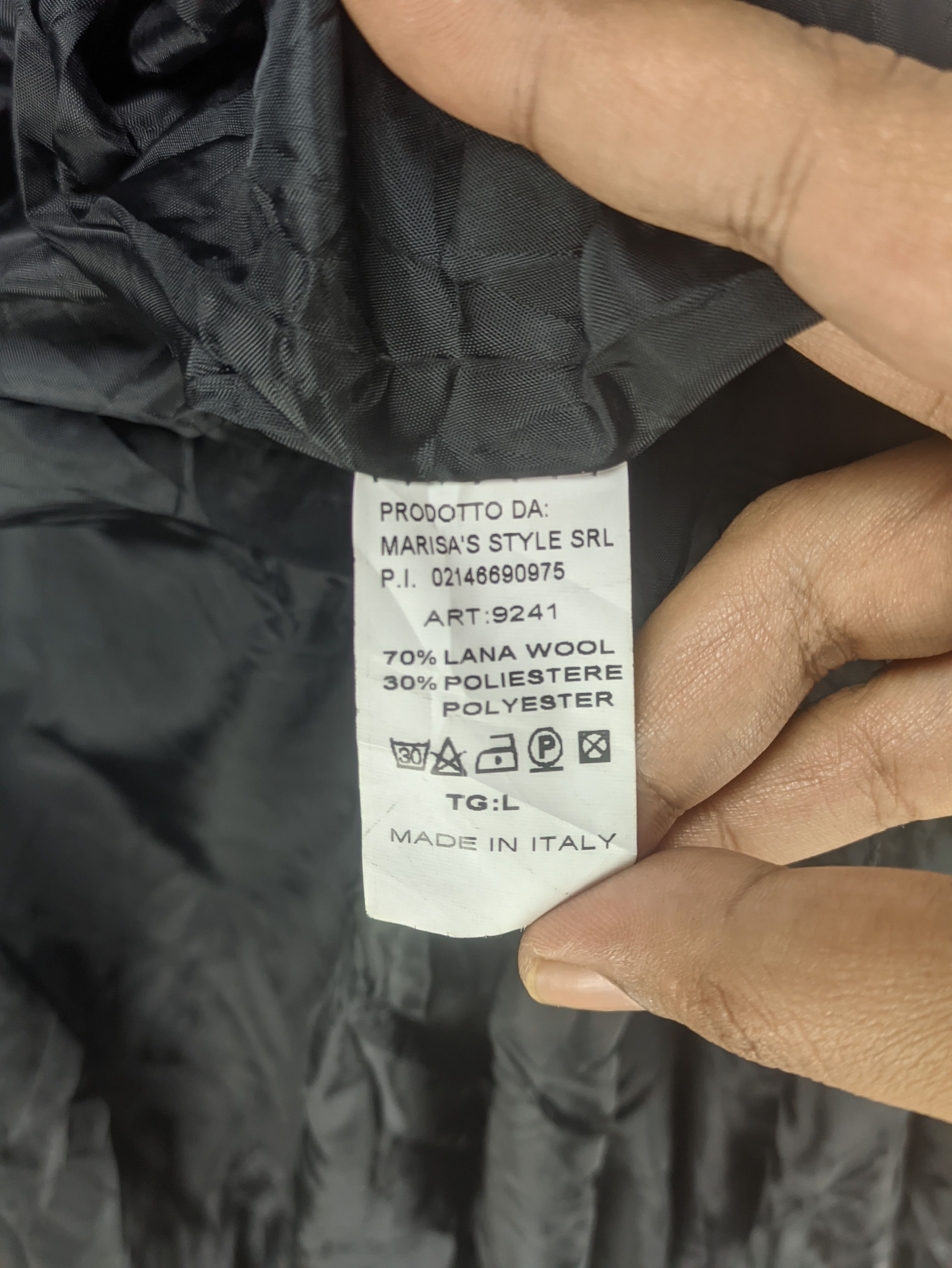 Japanese Brand Steals🔥Wool Dress Jacket Coat by Supe Poser Italy Size M / US 6-8 / IT 42-44 - 4 Thumbnail